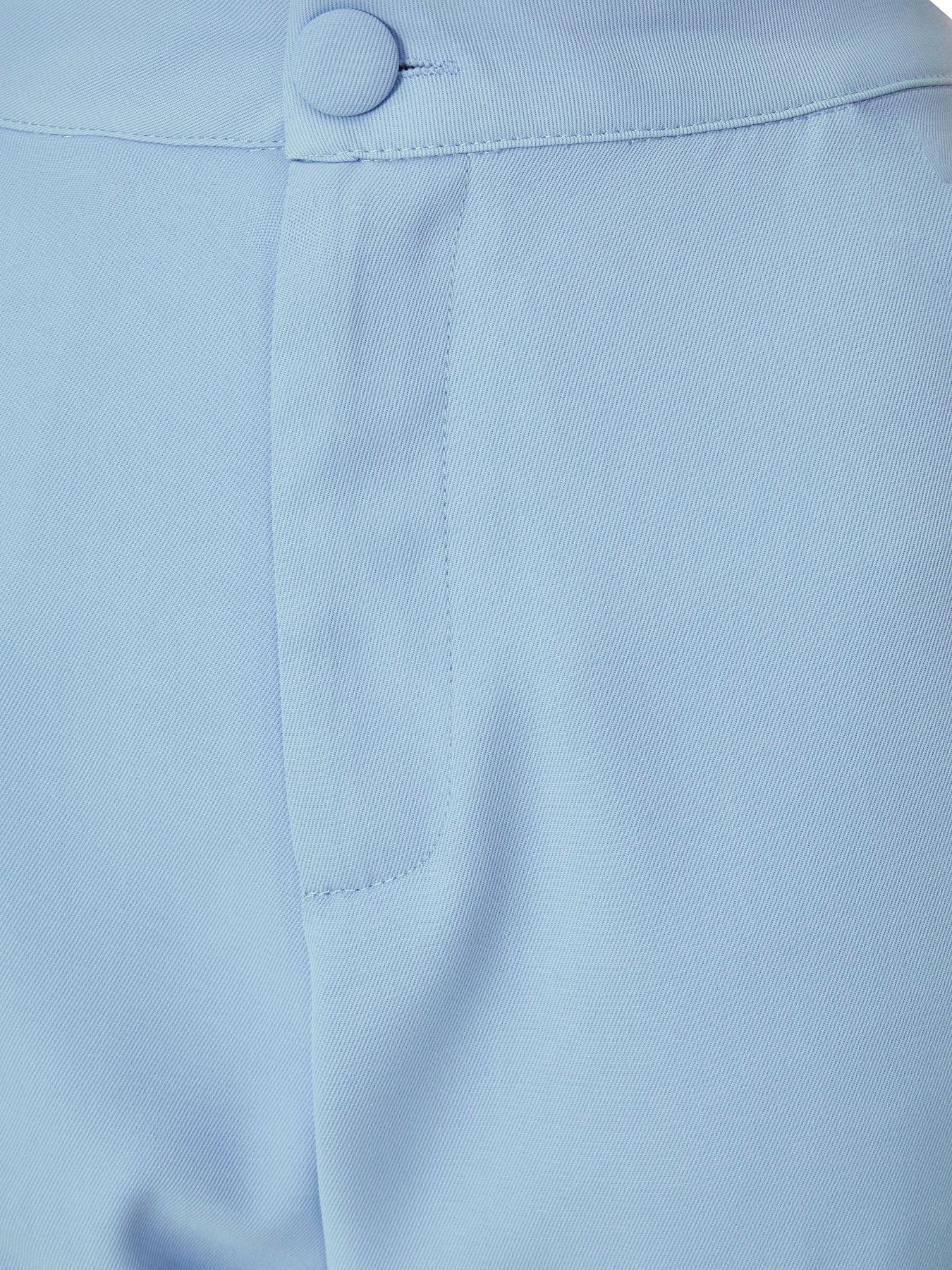 image of quiz-light-blue-tapered-tailored-trousers