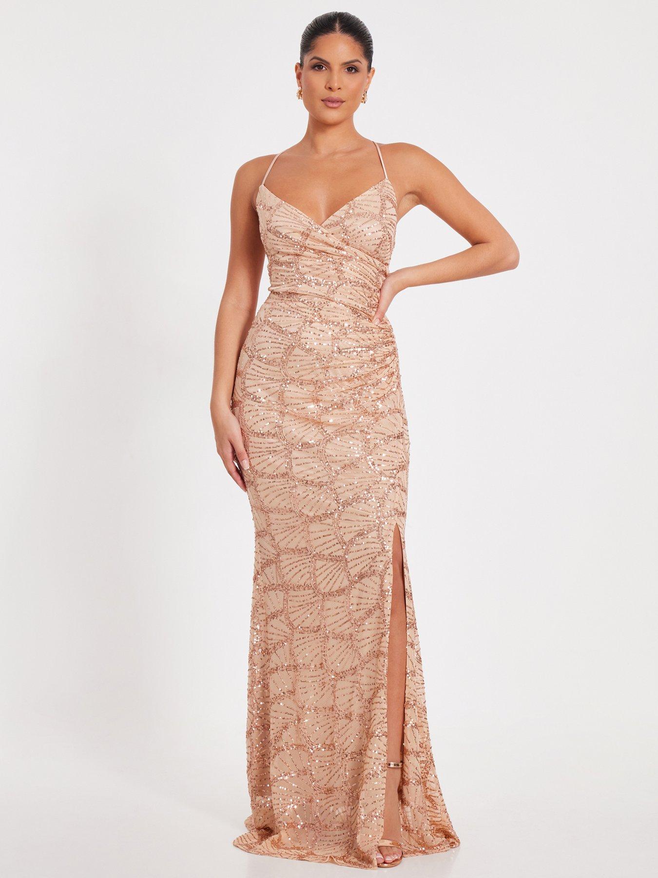 undefined Pale Blue One Shoulder Midaxi Dress