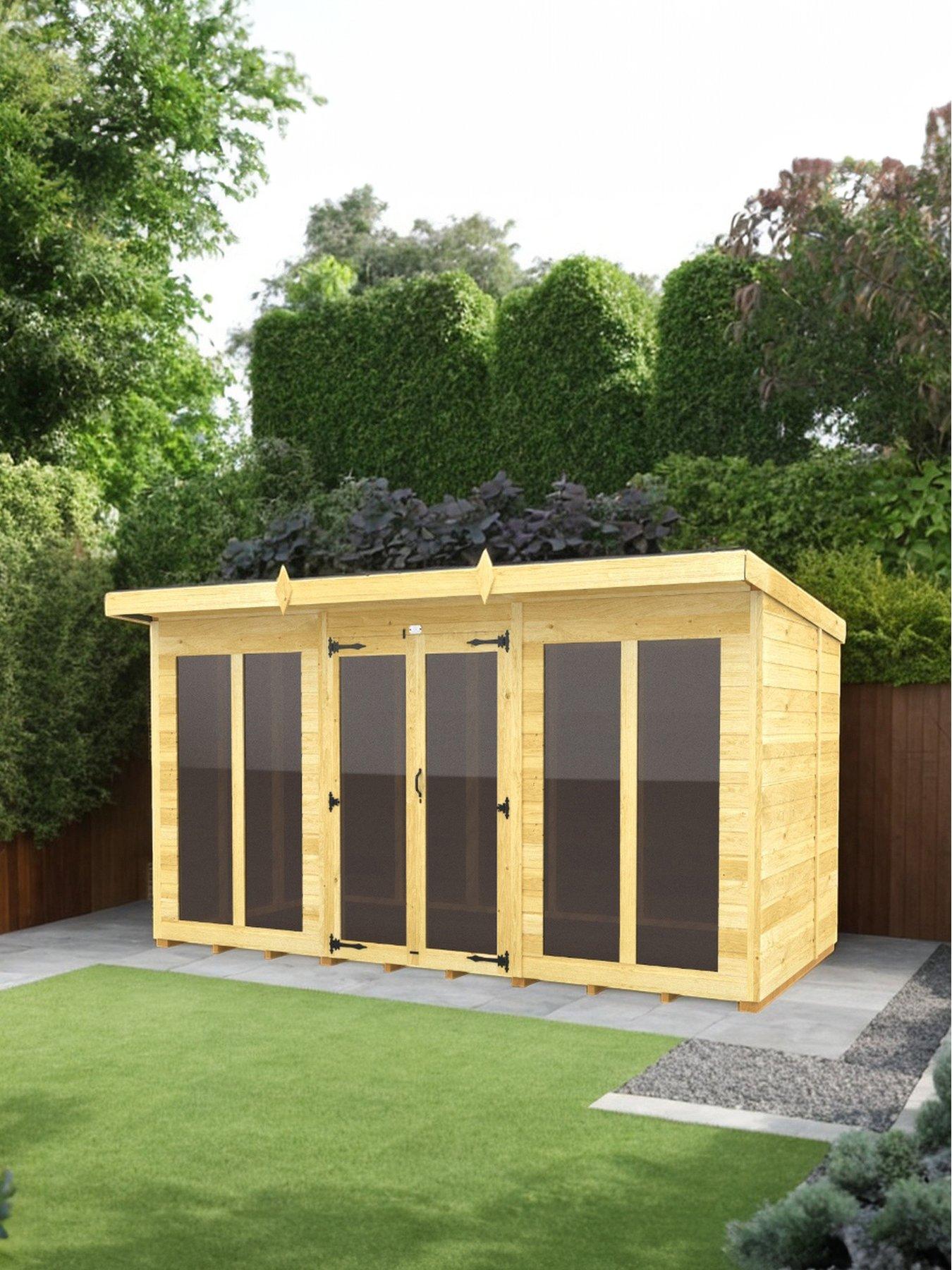 diy-sheds-12-x-8-pent-summer-house-full-height-window