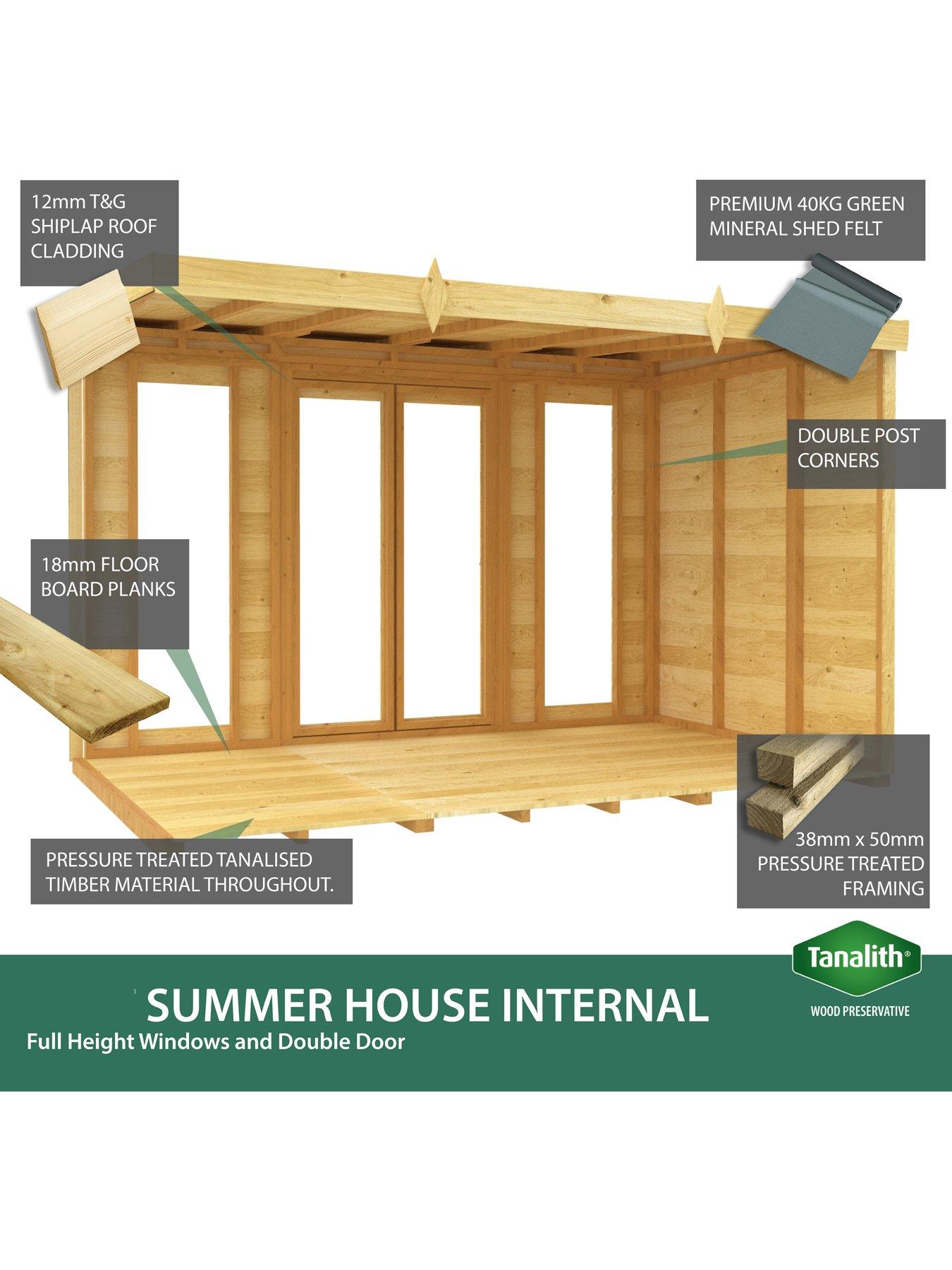  image of diy-sheds-8-x-6-apex-summer-house-full-height-window