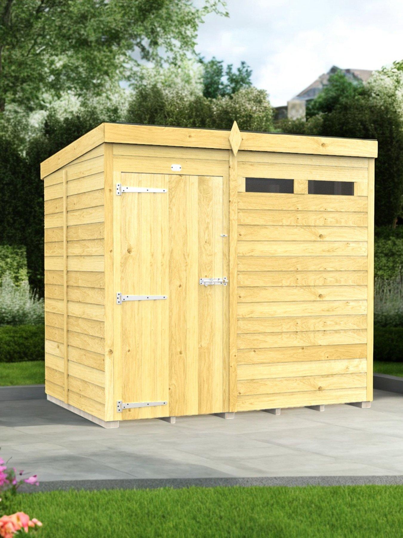 front image of diy-sheds-7-x-5-security-pent-shed