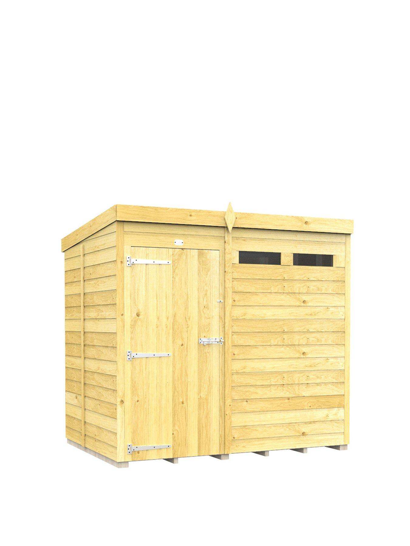 stillFront image of diy-sheds-7-x-5-security-pent-shed