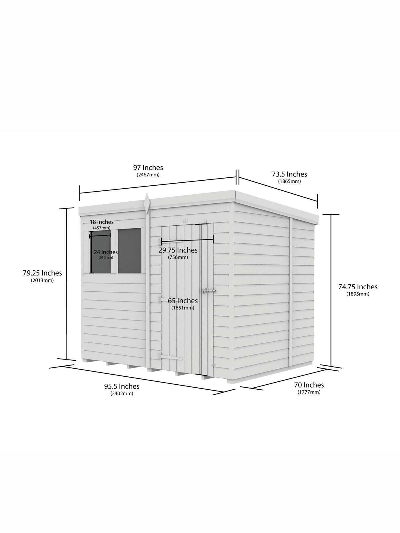  image of diy-sheds-8-x-6-security-pent-shed