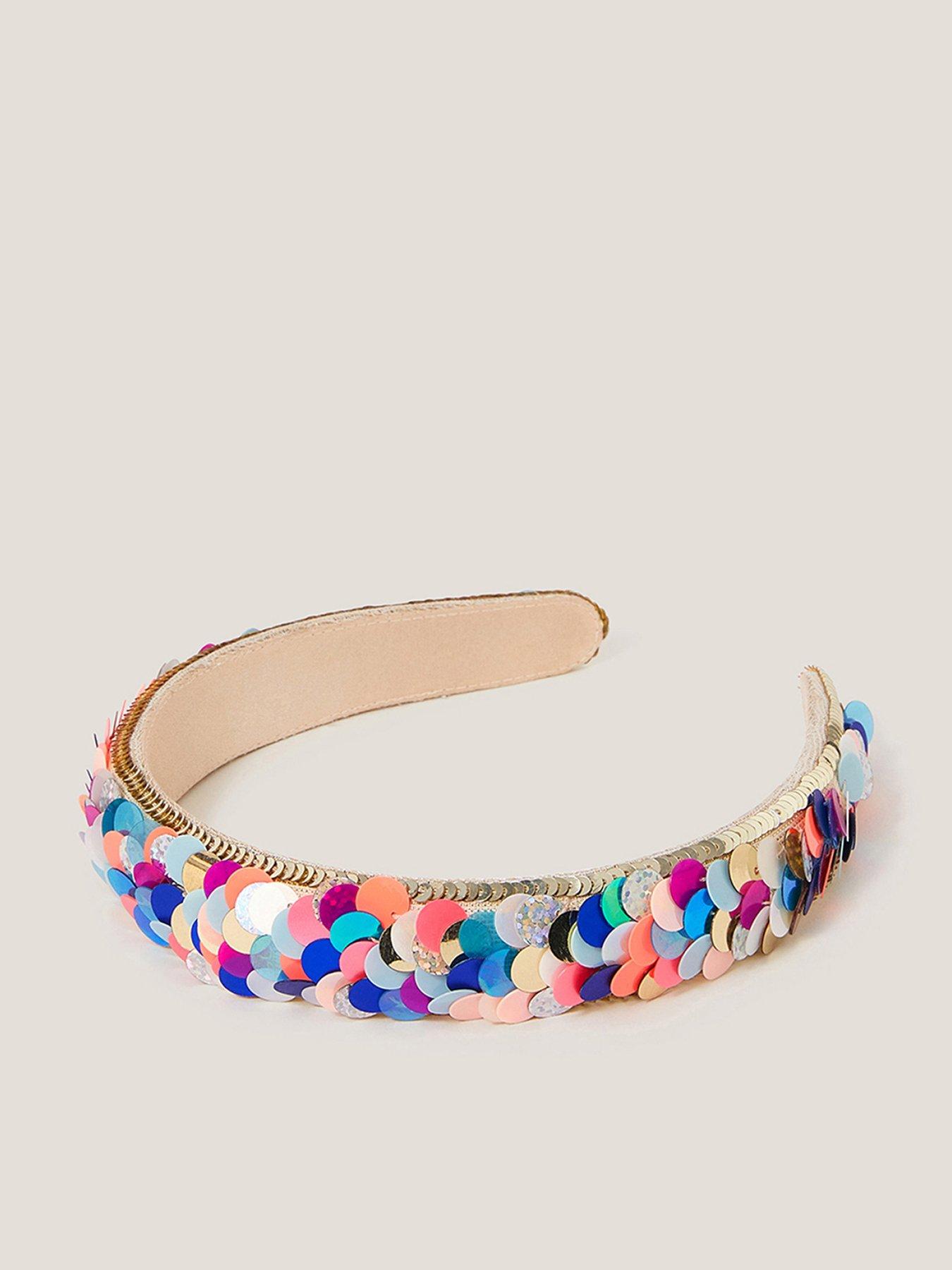 undefined Girls Sequin Mermaid Aliceband - Multi