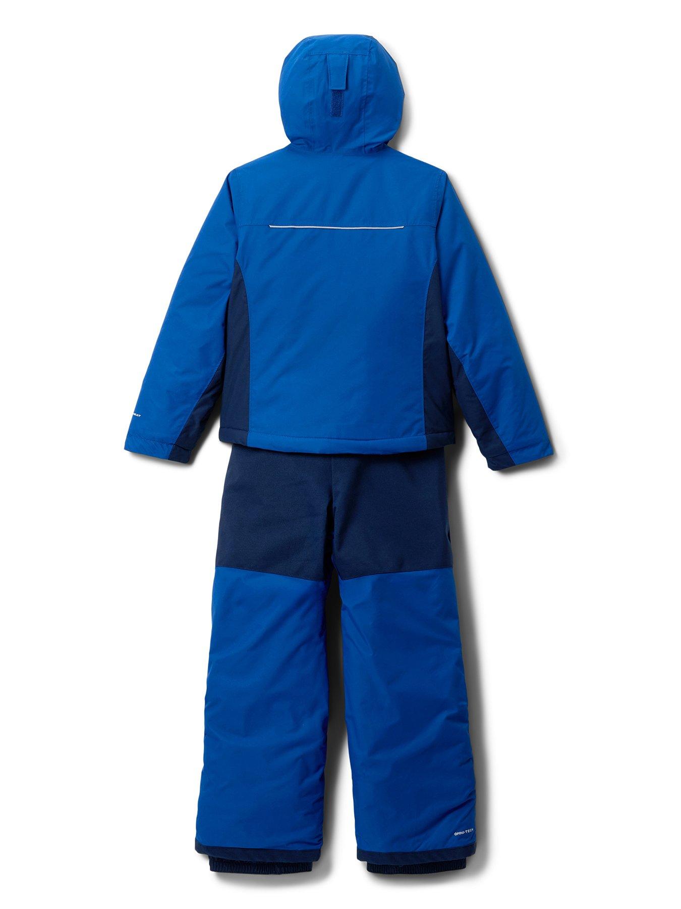  image of columbia-youth-unisex-buga-iii-ski-set-blue