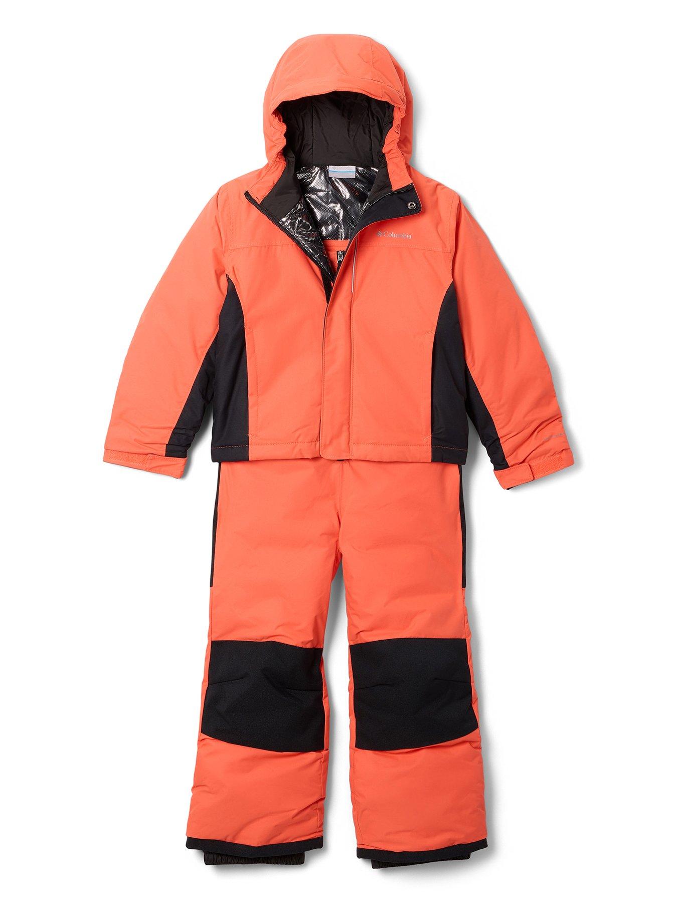 Image 1 of 6 of Columbia Youth Unisex Buga Iii Ski Set - Red