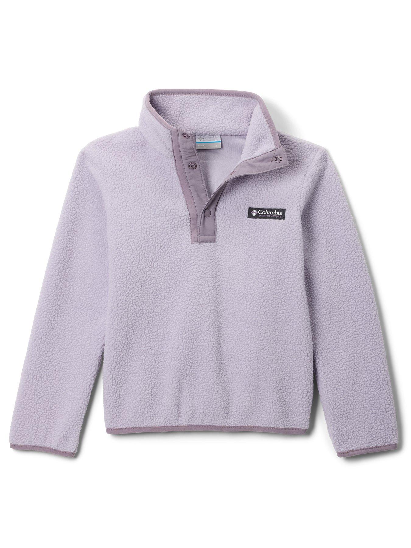 Image 1 of 2 of Columbia Youth Unisex Helvetia Ii Half Snap Fleece - Purple