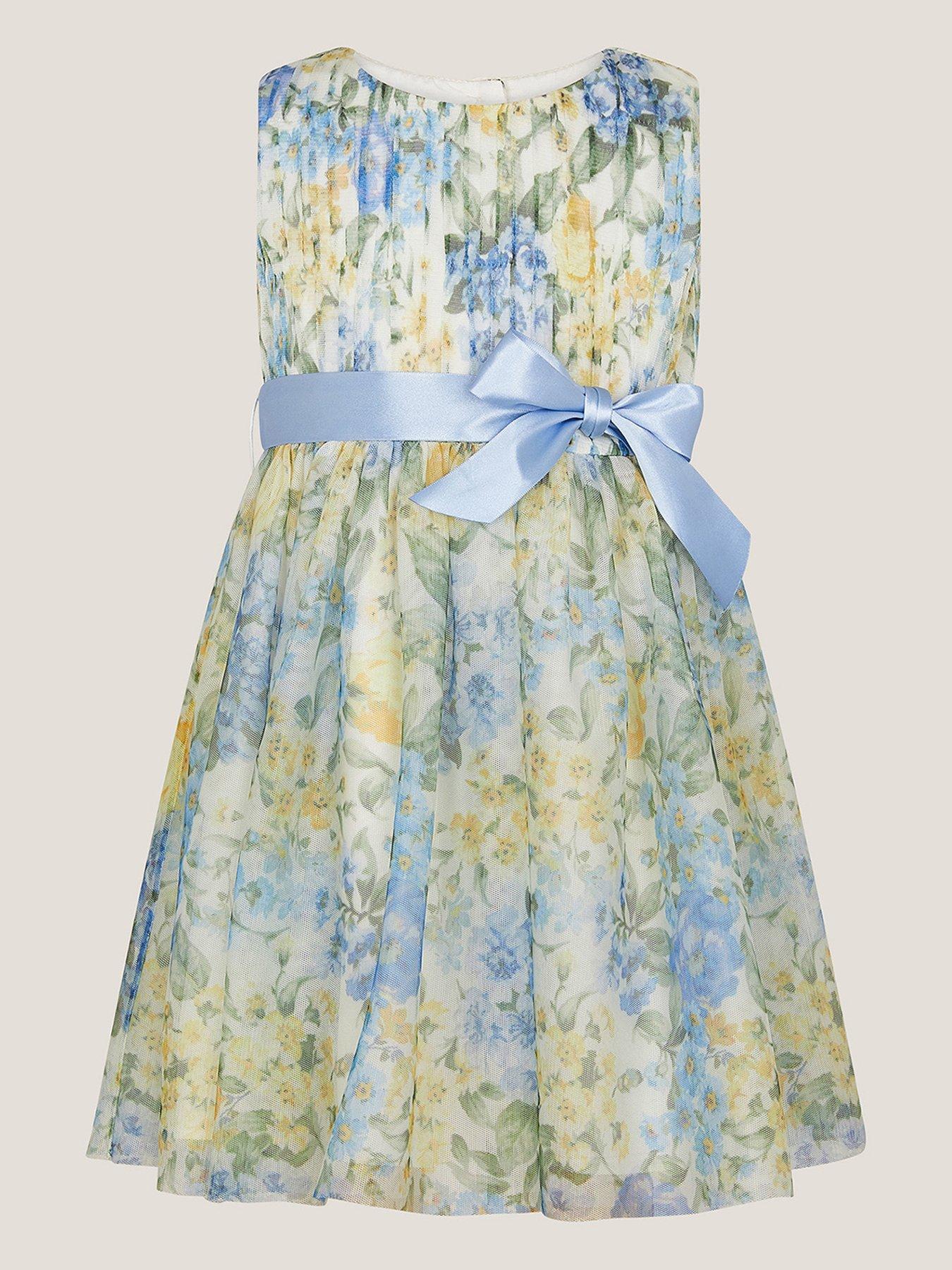  image of monsoon-baby-girls-hydrangea-tulle-party-dress-light-cream