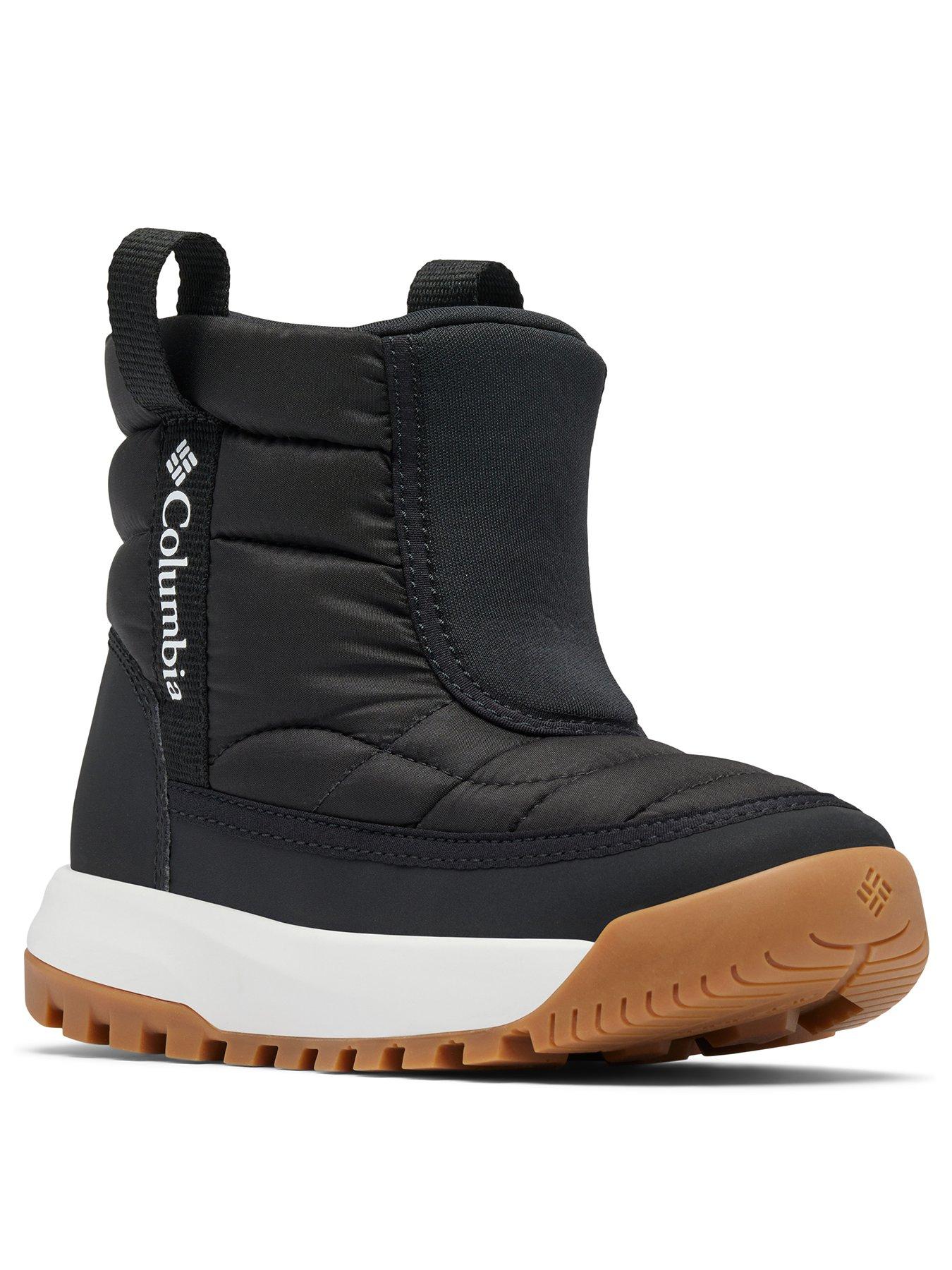 Image 2 of 8 of Columbia Youth Unisex Youth Snowtrot Mid Snow Boots - Black
