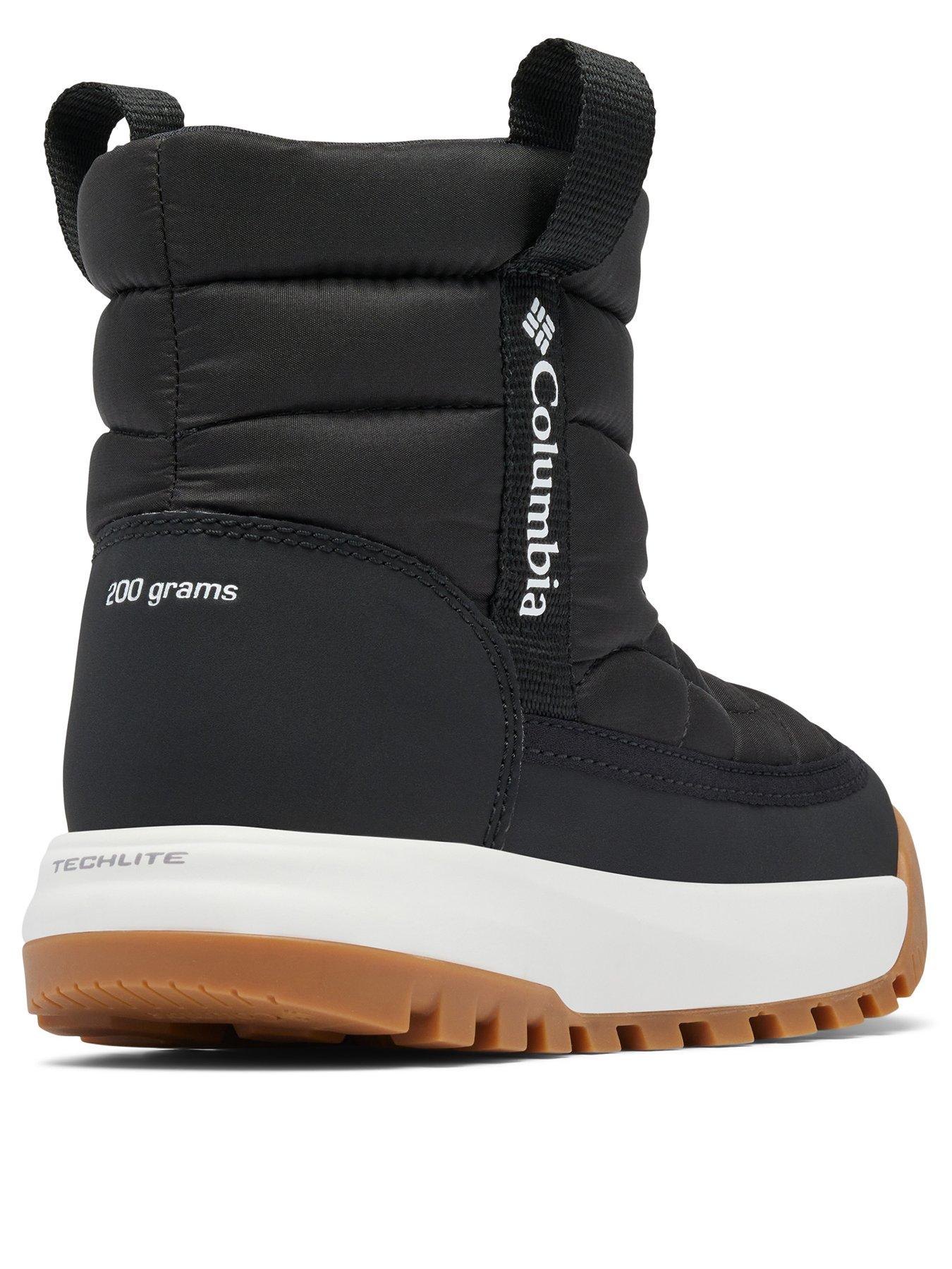 Image 3 of 8 of Columbia Youth Unisex Youth Snowtrot Mid Snow Boots - Black