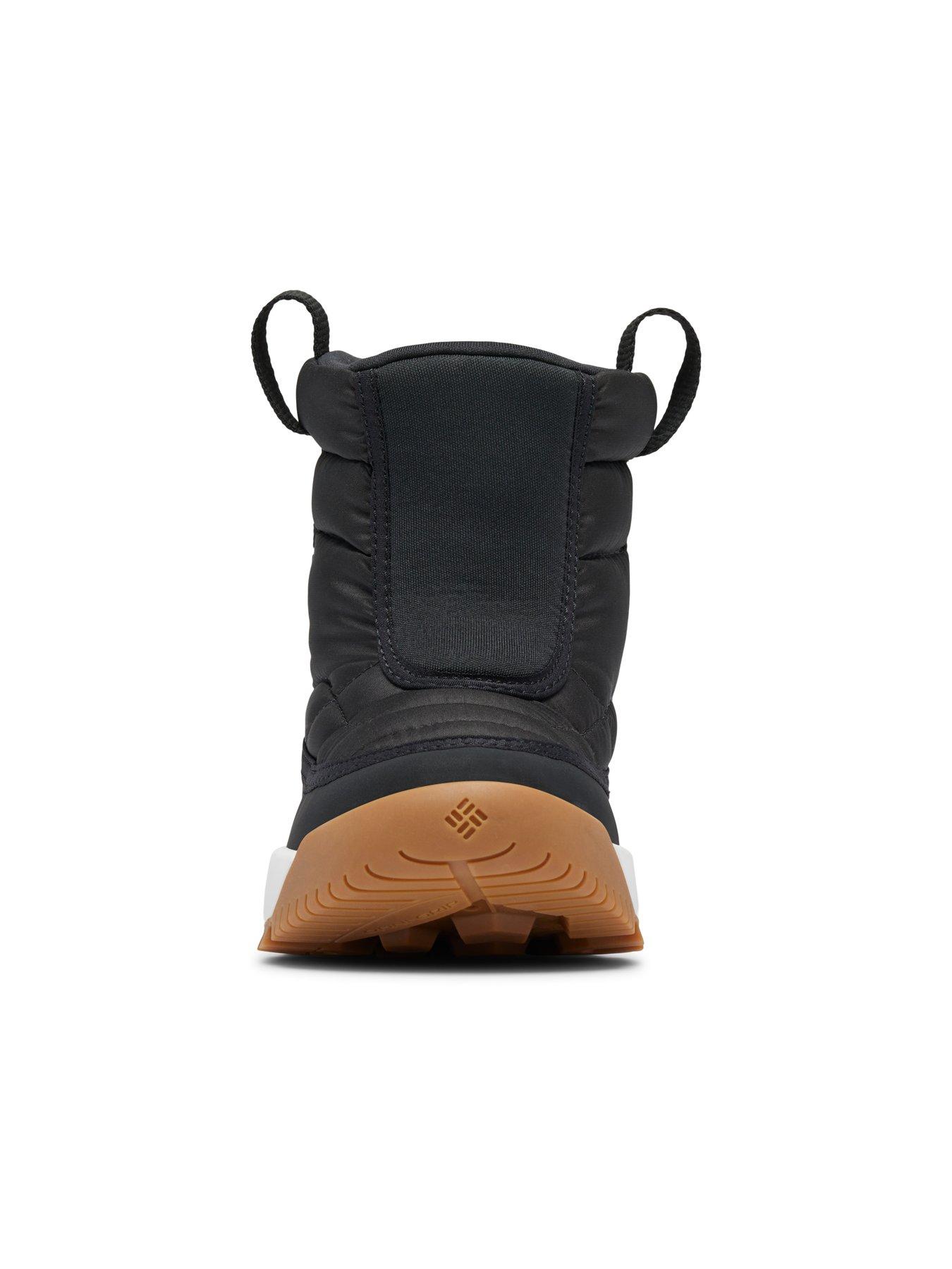 Image 6 of 8 of Columbia Youth Unisex Youth Snowtrot Mid Snow Boots - Black