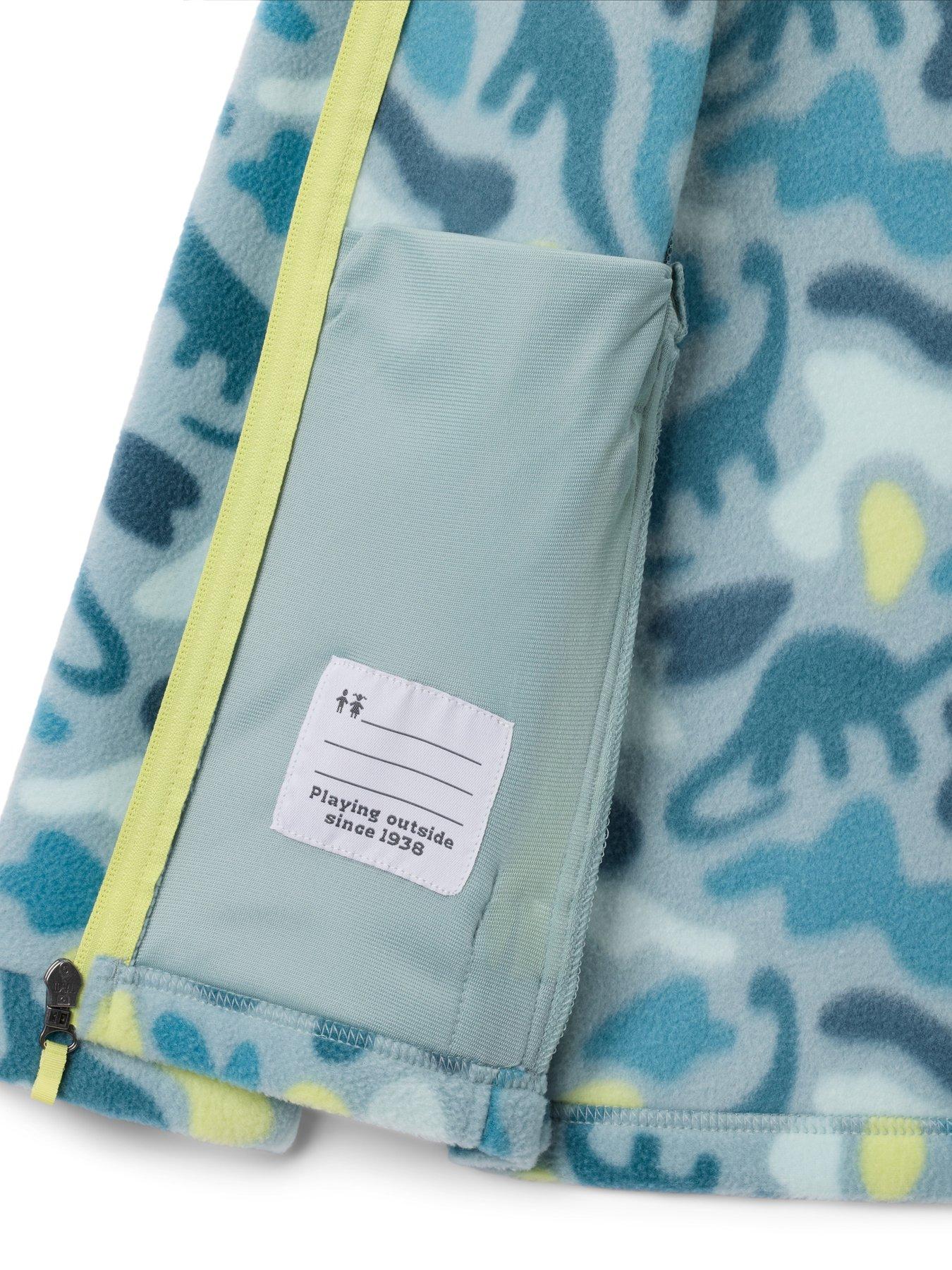 Image 3 of 3 of Columbia Youth Unisex Helvetia Ii Printed Half Snap Fleece - Blue