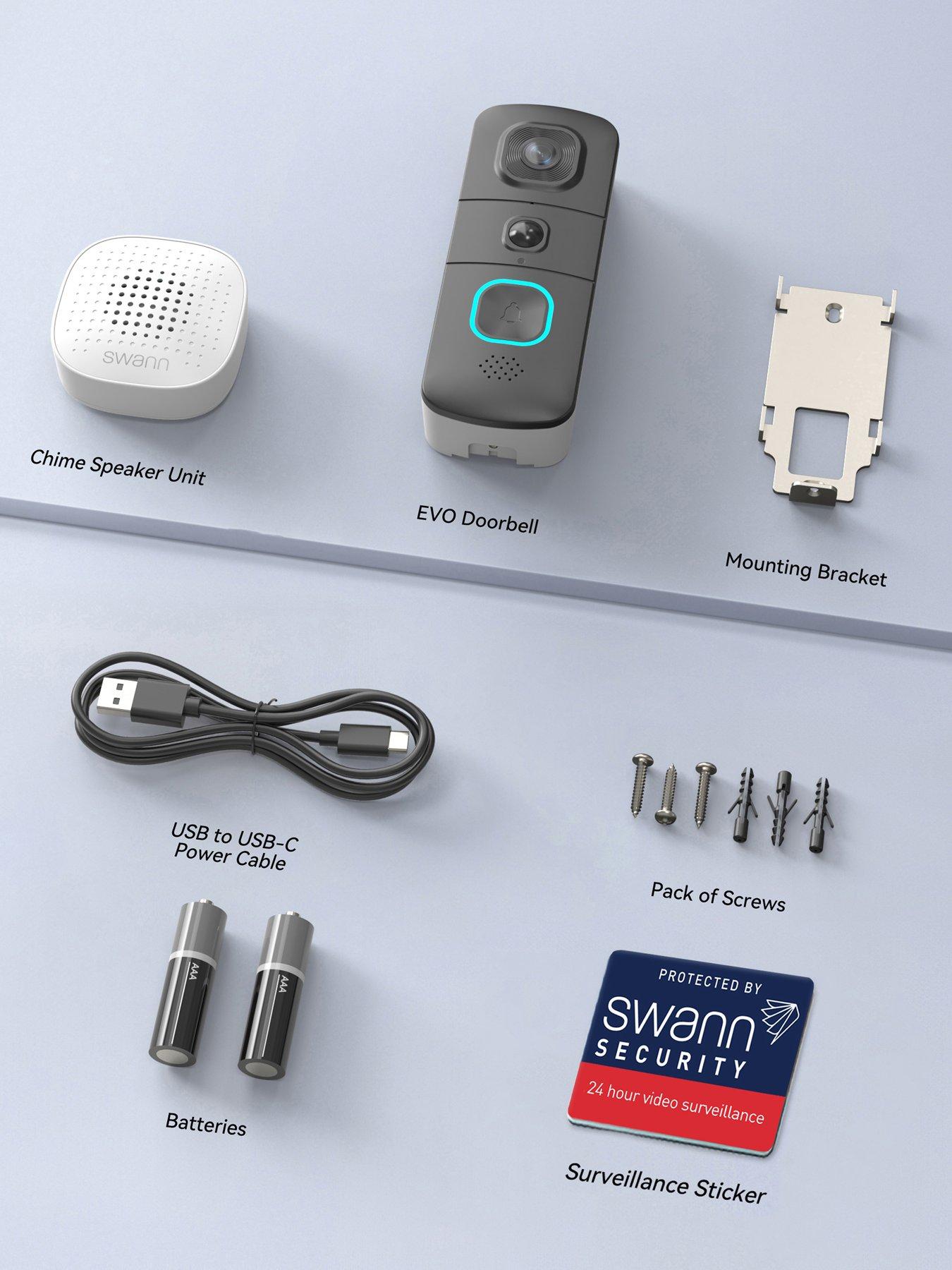 Image 7 of 7 of Swann Evo range&nbsp;Smart doorbell.