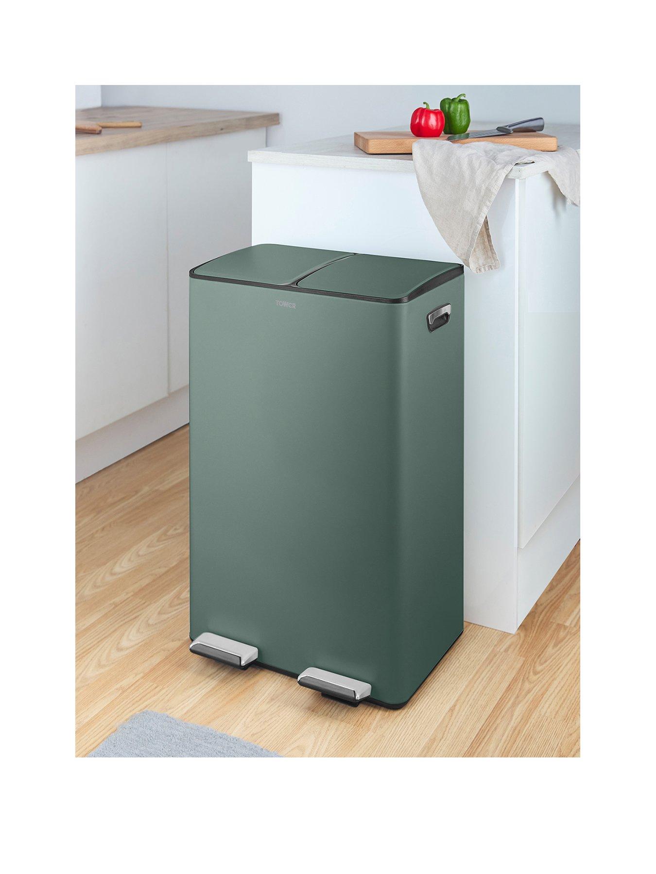 Image 1 of 6 of Tower 60l Recycling Pedal Bin