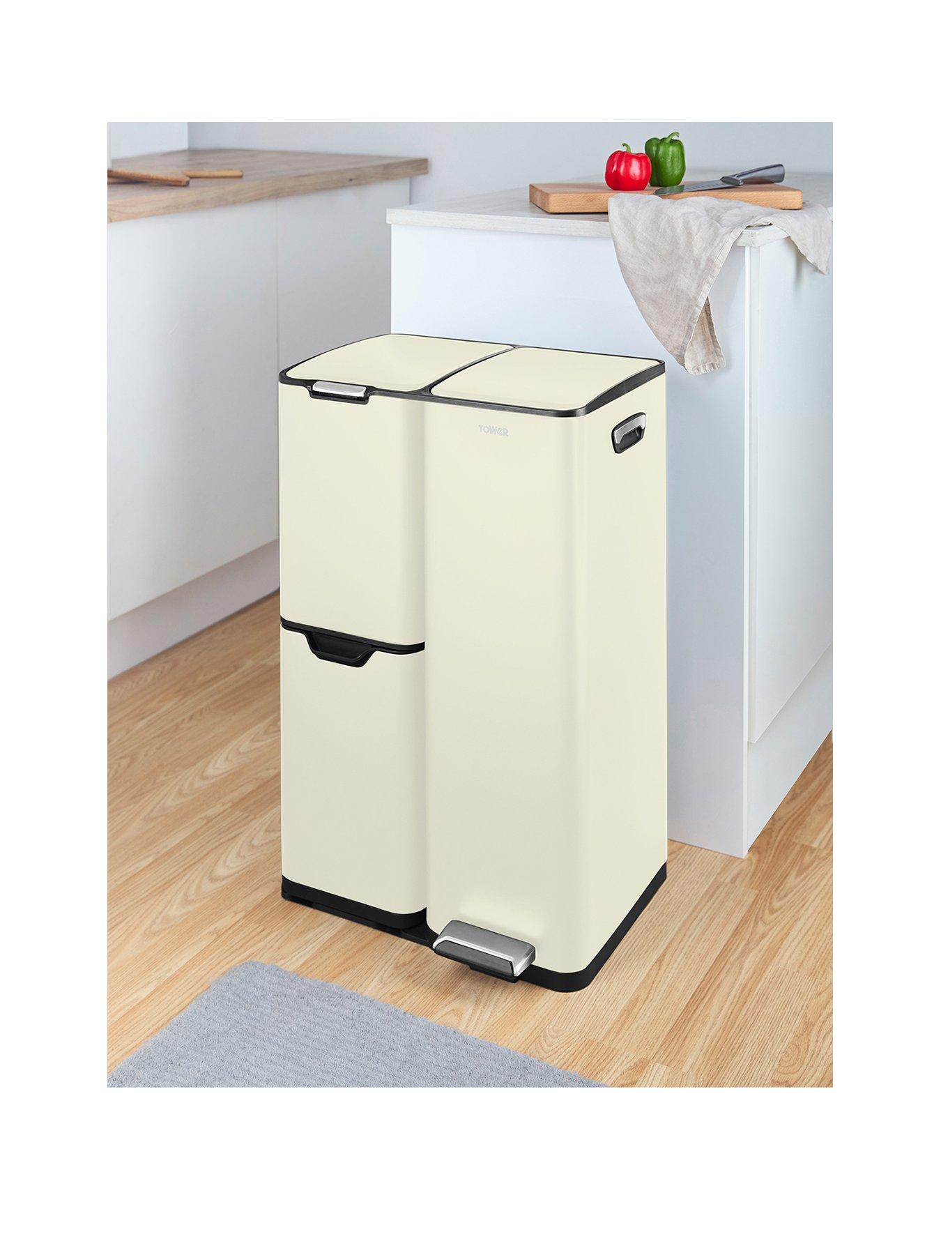 Tower 60L Recycling Pedal Bin