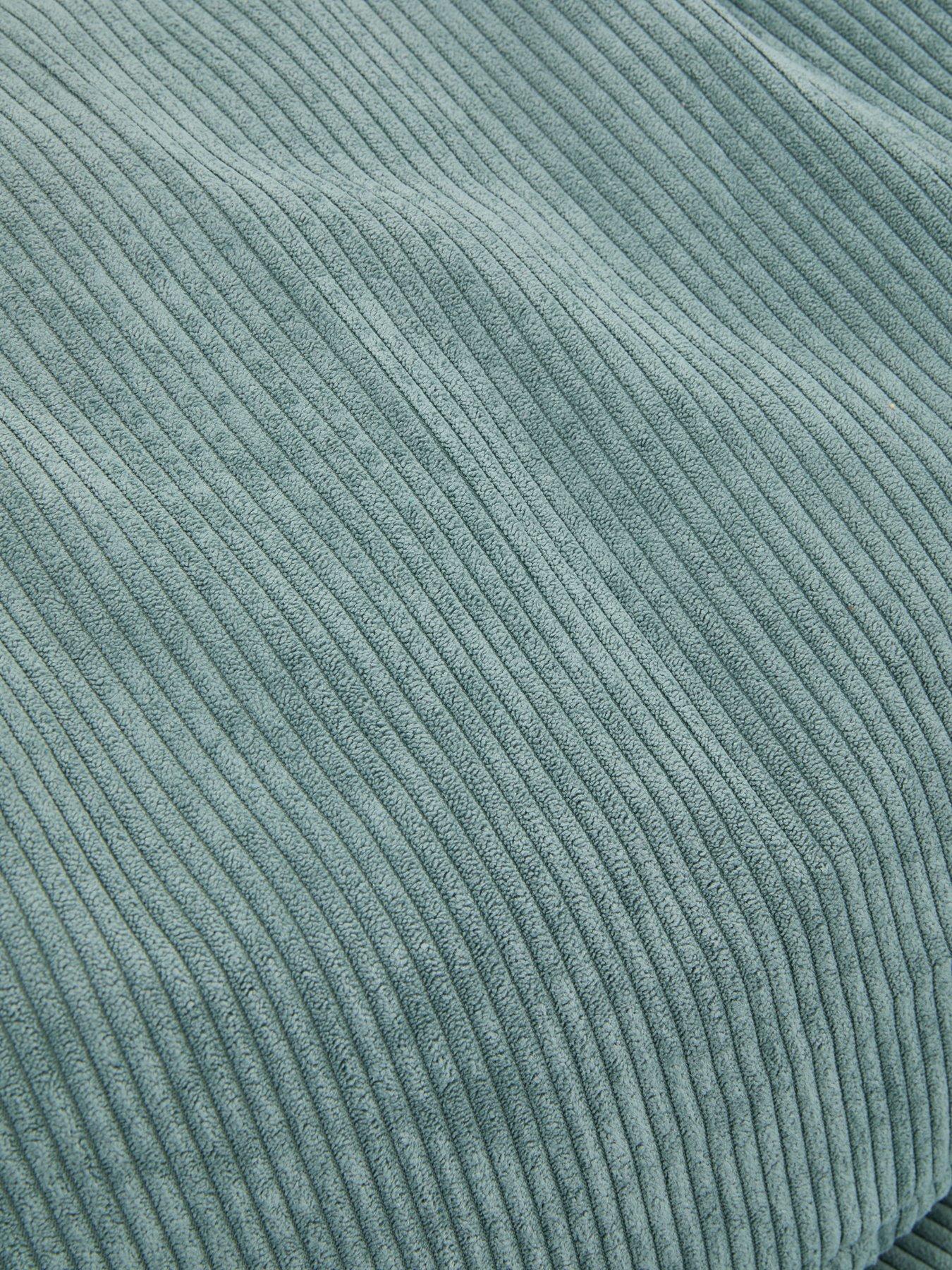 Image 5 of 6 of KAIKOO Wing Cord Beanbag Chair- Green