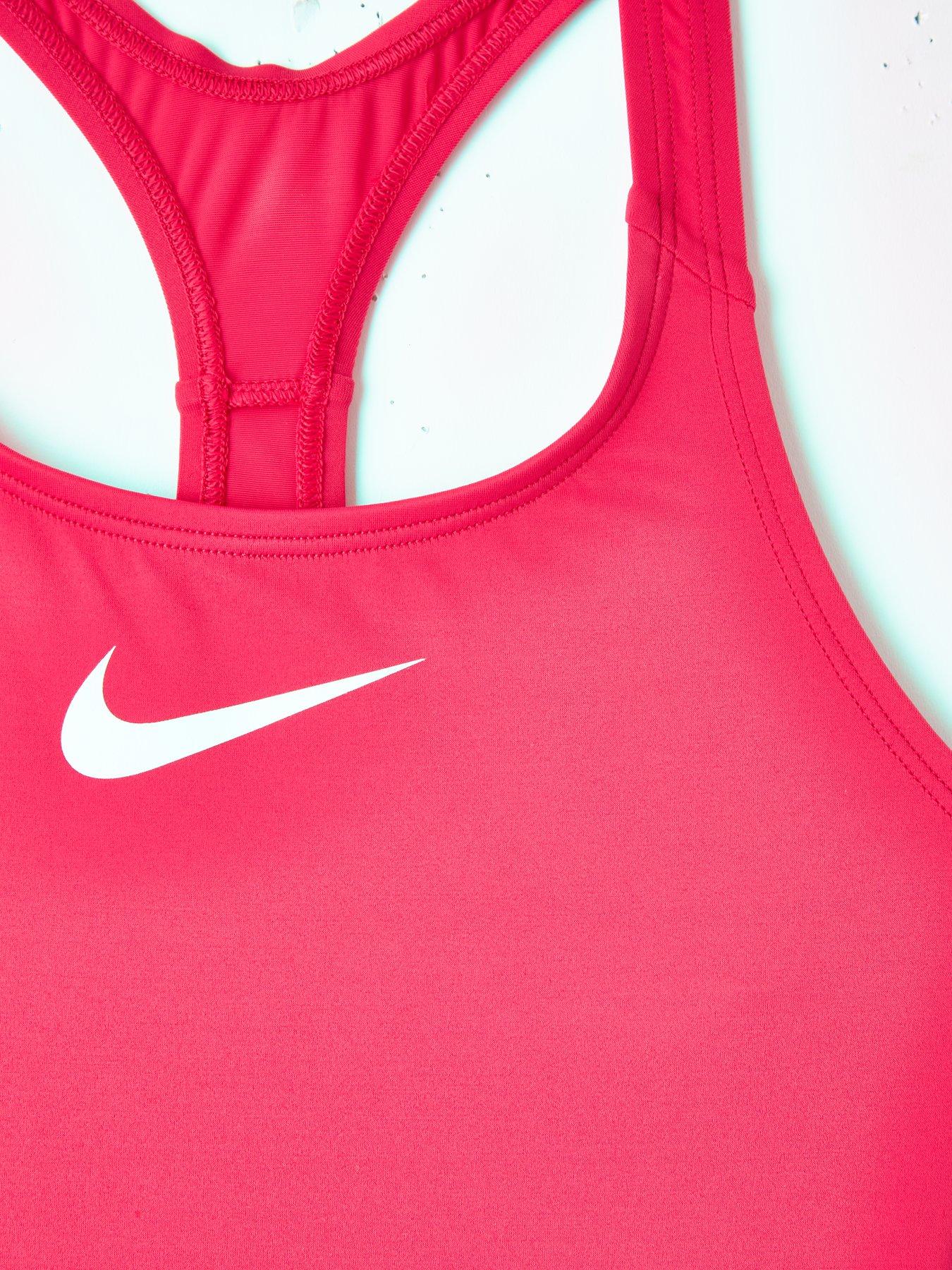 Image 3 of 5 of Nike Girls Racerback One Piece Swimsuit - Pink