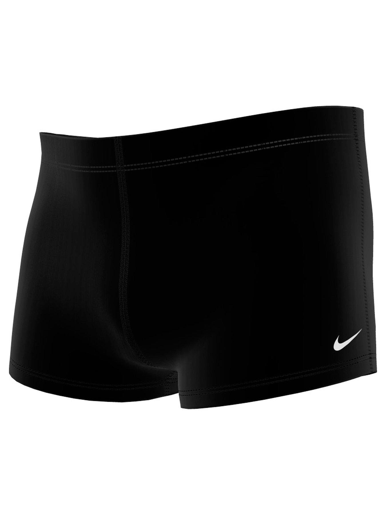 Nike Boys Performance Square Leg Swim Short - Black