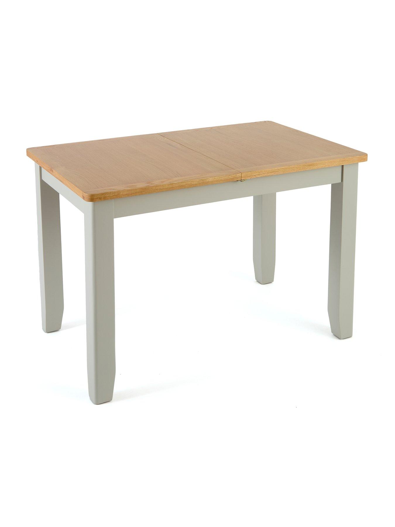 Image 4 of 6 of The Very Collection Malone 1.2m - 1.6m Extending Dining Table &amp; 4 Malone Dining Chairs