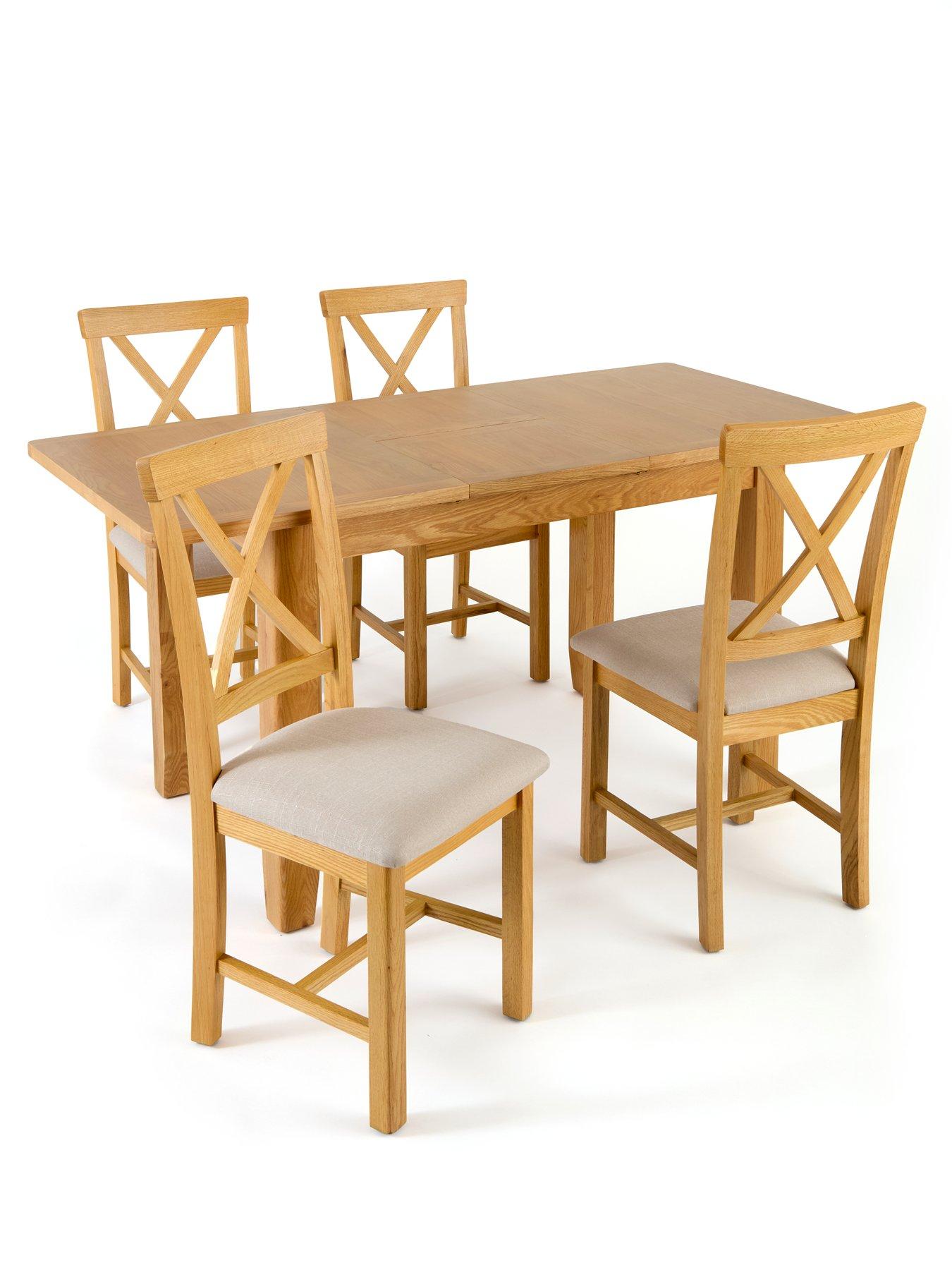  image of the-very-collection-ashwin-12m-16m-extending-dining-table-4-ashwin-chairs