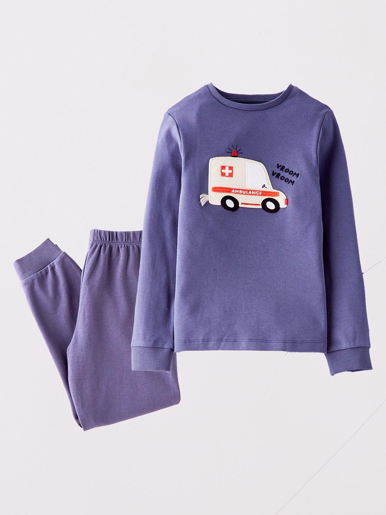 Image 3 of 5 of The Very Collection Boys 3 Pack Transport Pyjama Set - Multi