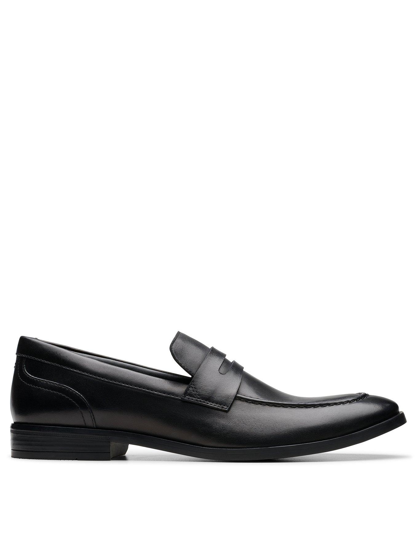 clarks-brandon-step-loafers-black