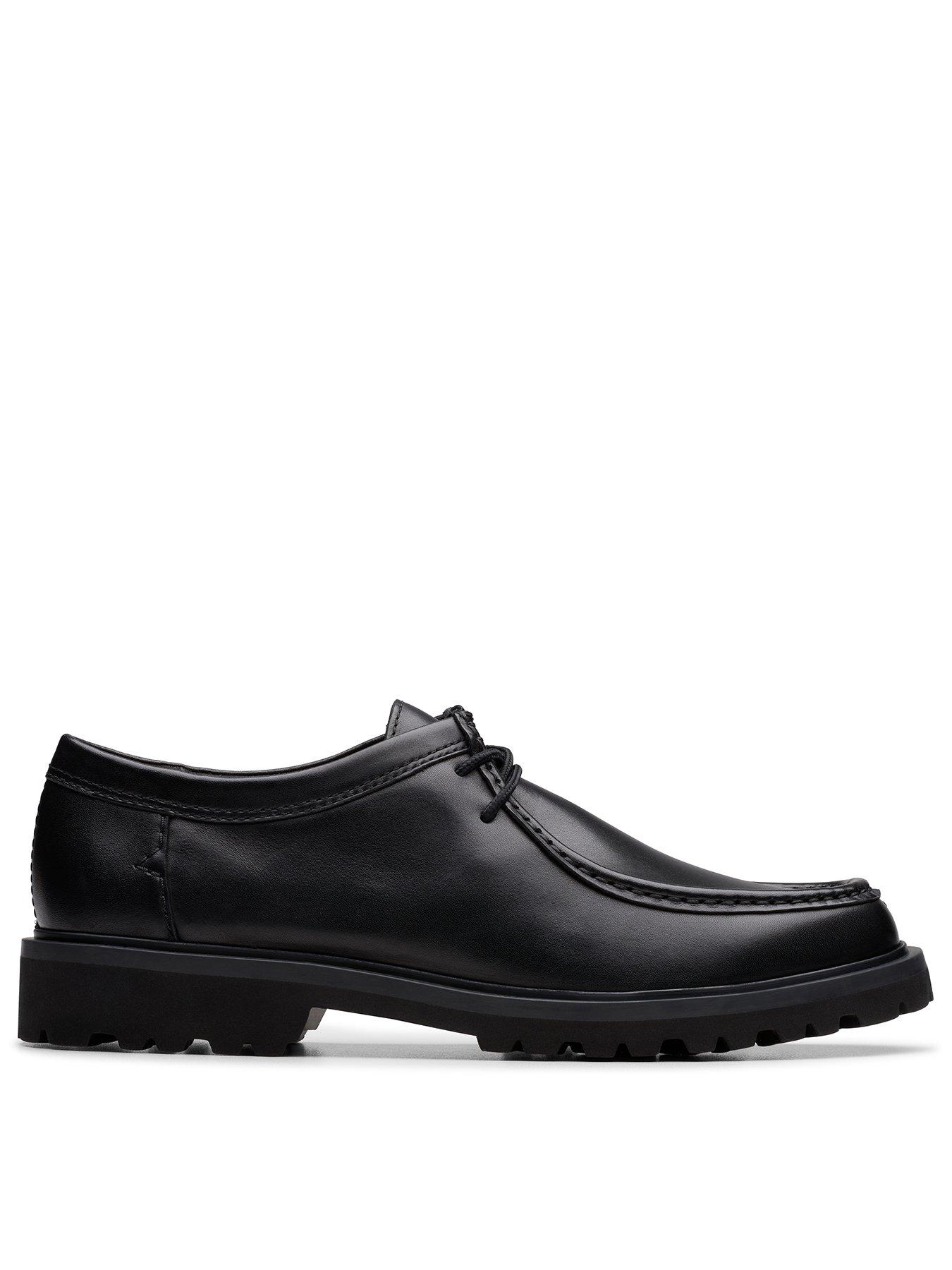 Clarks Berwick Seam Formal Lace Up Shoes - Black