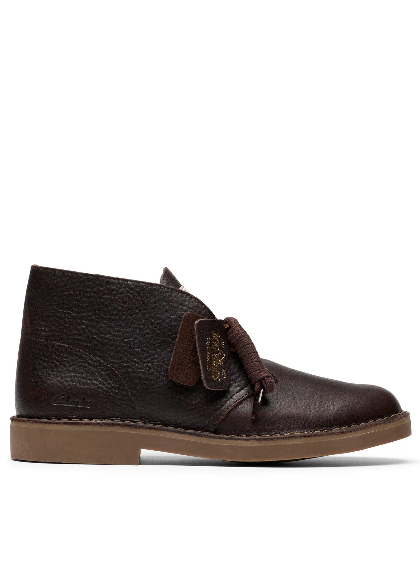 Image 1 of 6 of Clarks Desert Boot Evo- Dark Brown