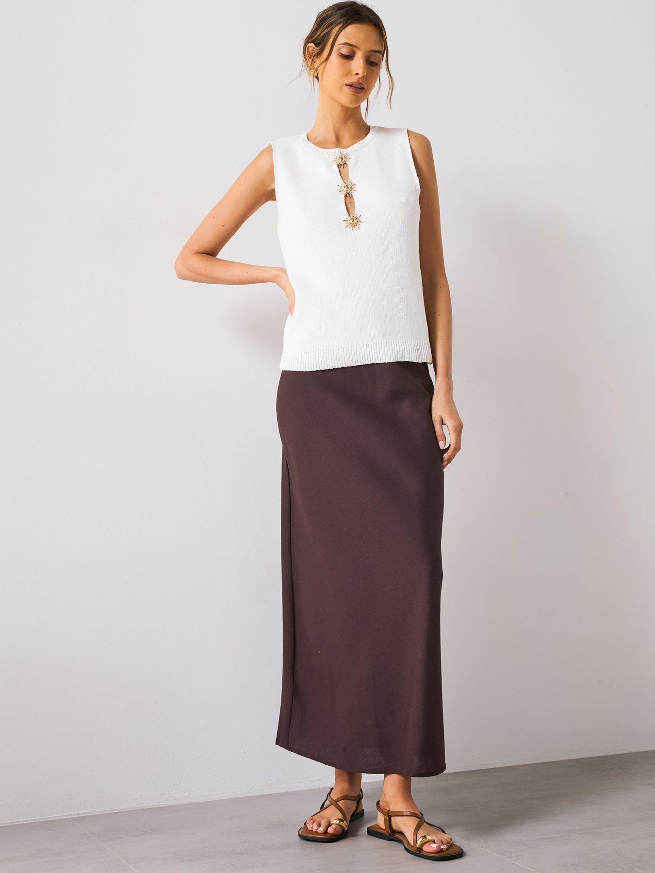  image of mango-knit-top-with-sun-detail-cream