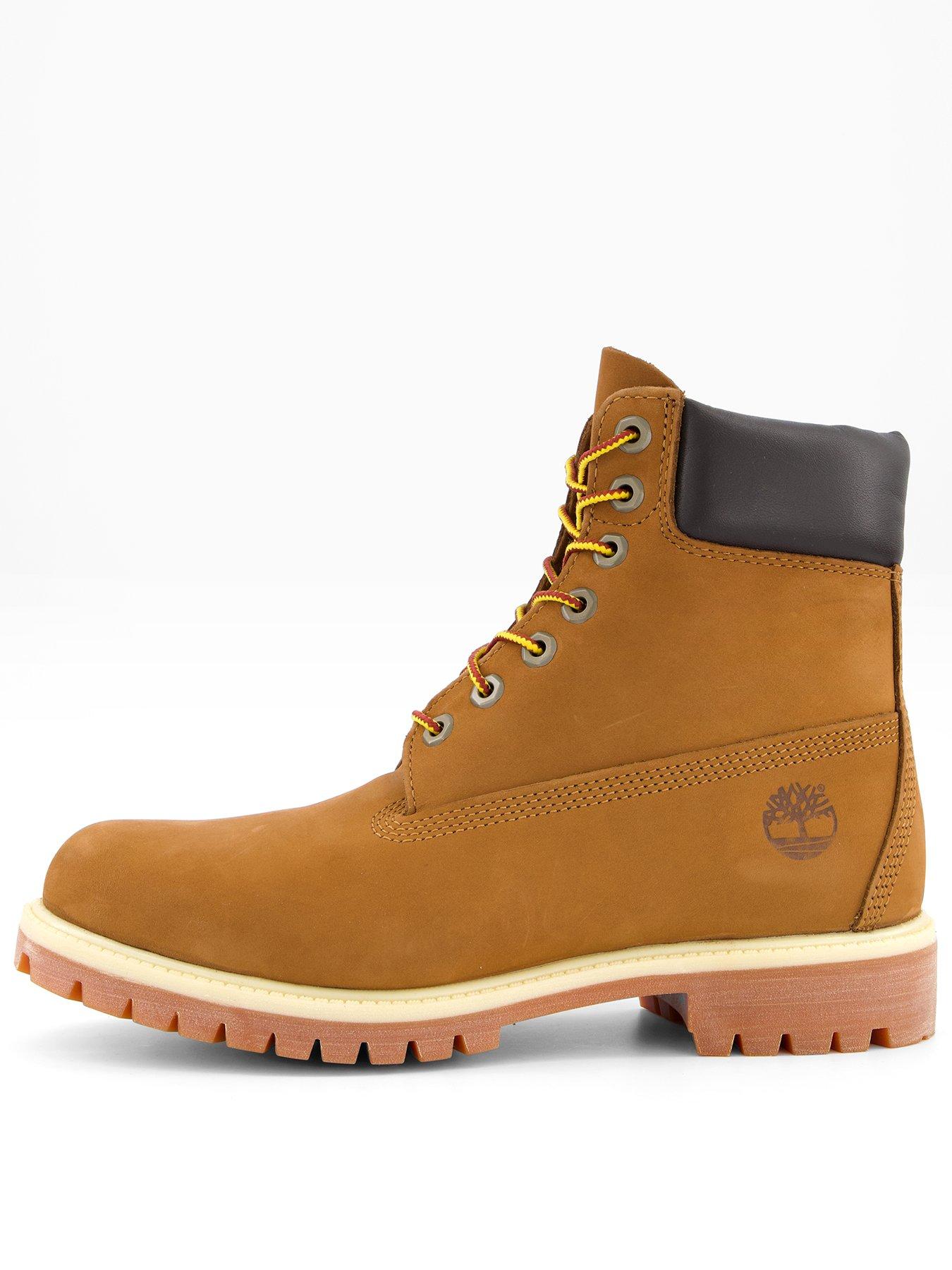 Image 1 of 7 of Timberland Timberland Premium 6inch Waterproof Lace Up Boots-light Brown