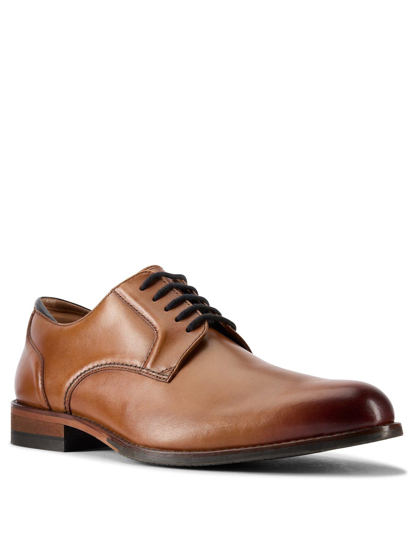  image of clarks-craft-arlo-lace-up-formal-shoes--brown