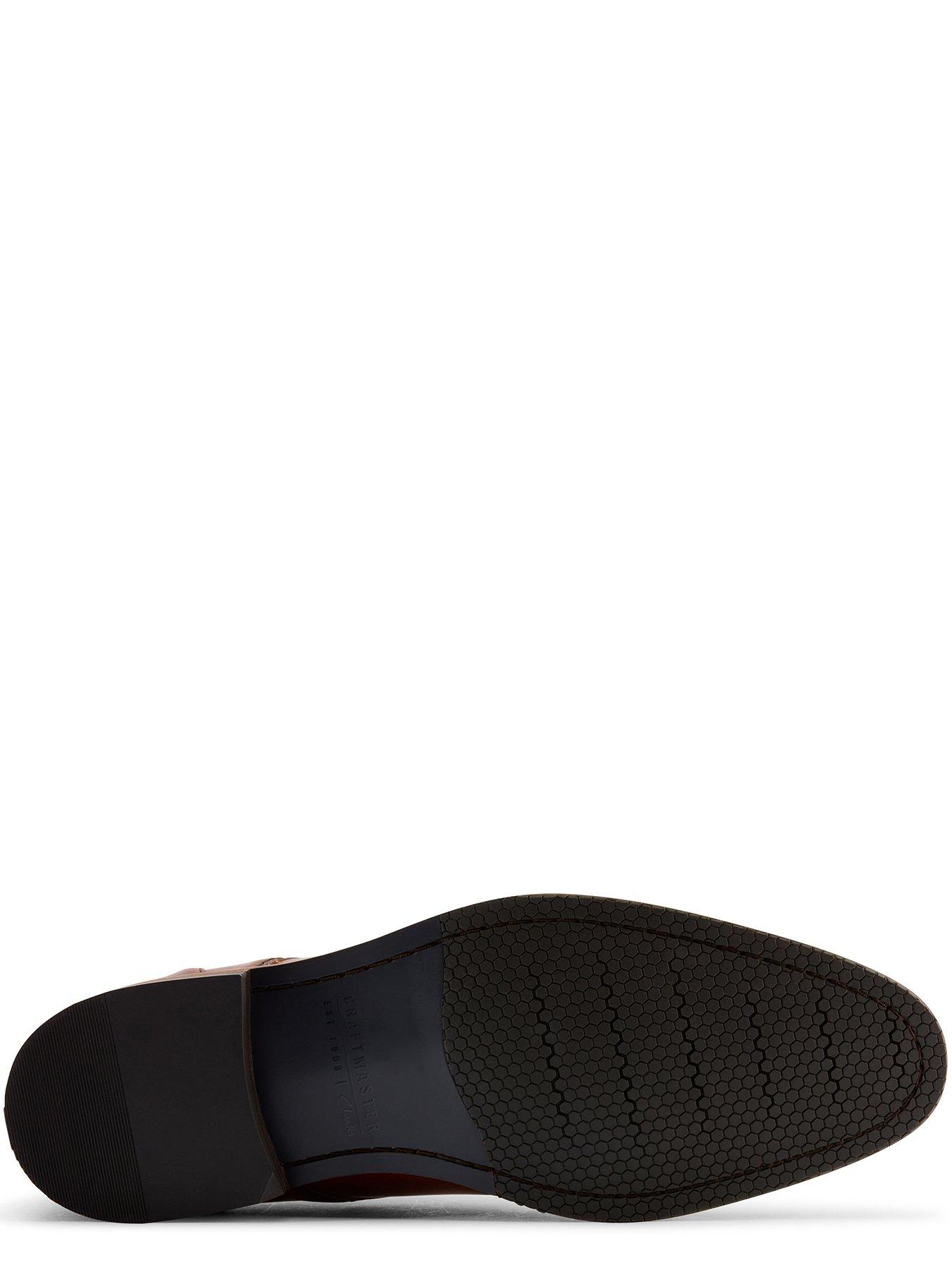  image of clarks-craft-arlo-lace-up-formal-shoes--brown