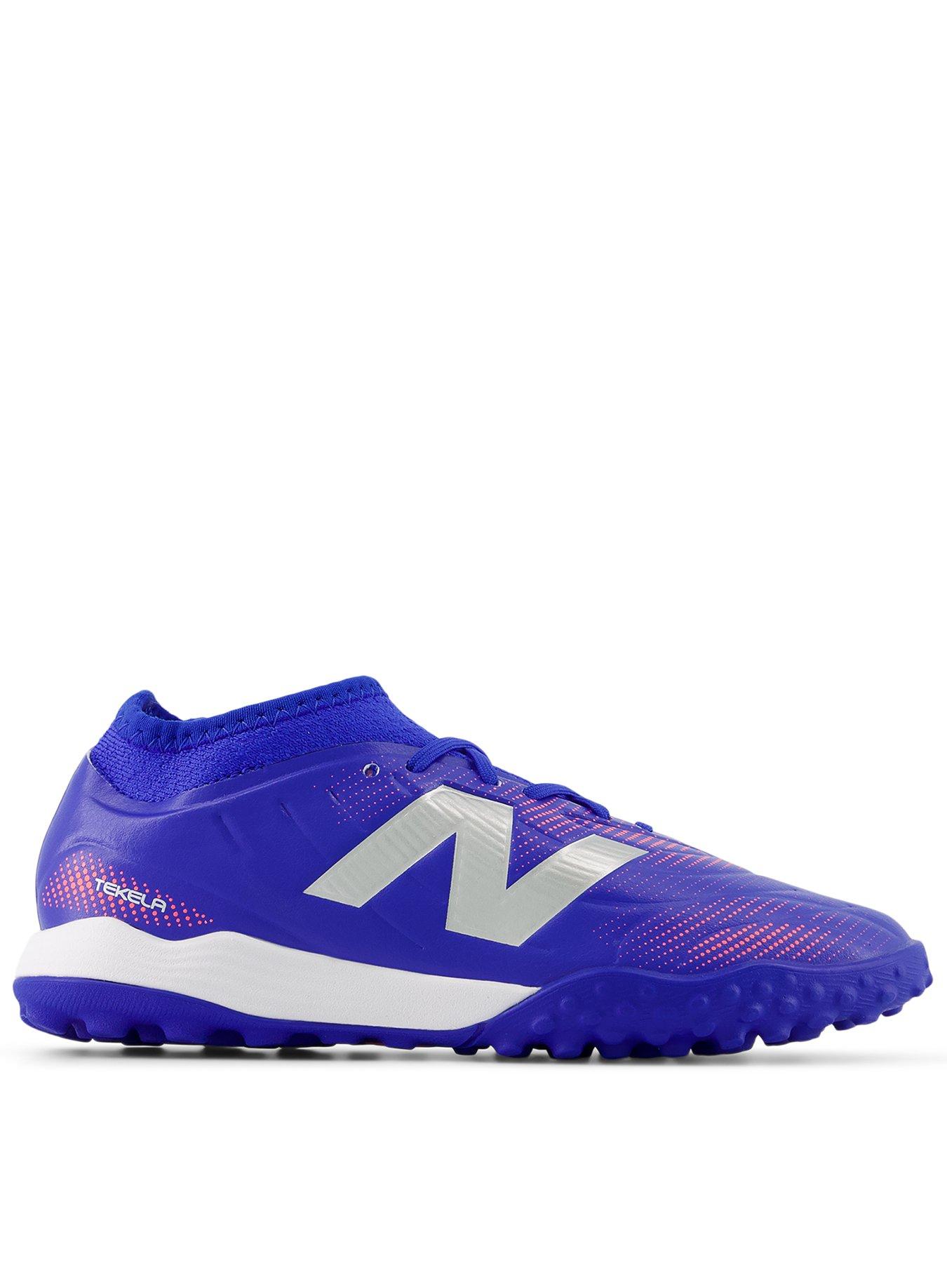 New Balance Junior Tekela Team Astro Turf Football Boots - Blue