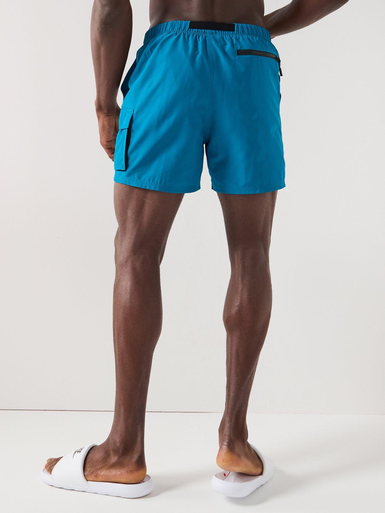 Image 2 of 6 of Nike Mens 5 Inch Volley Swim Short - Green