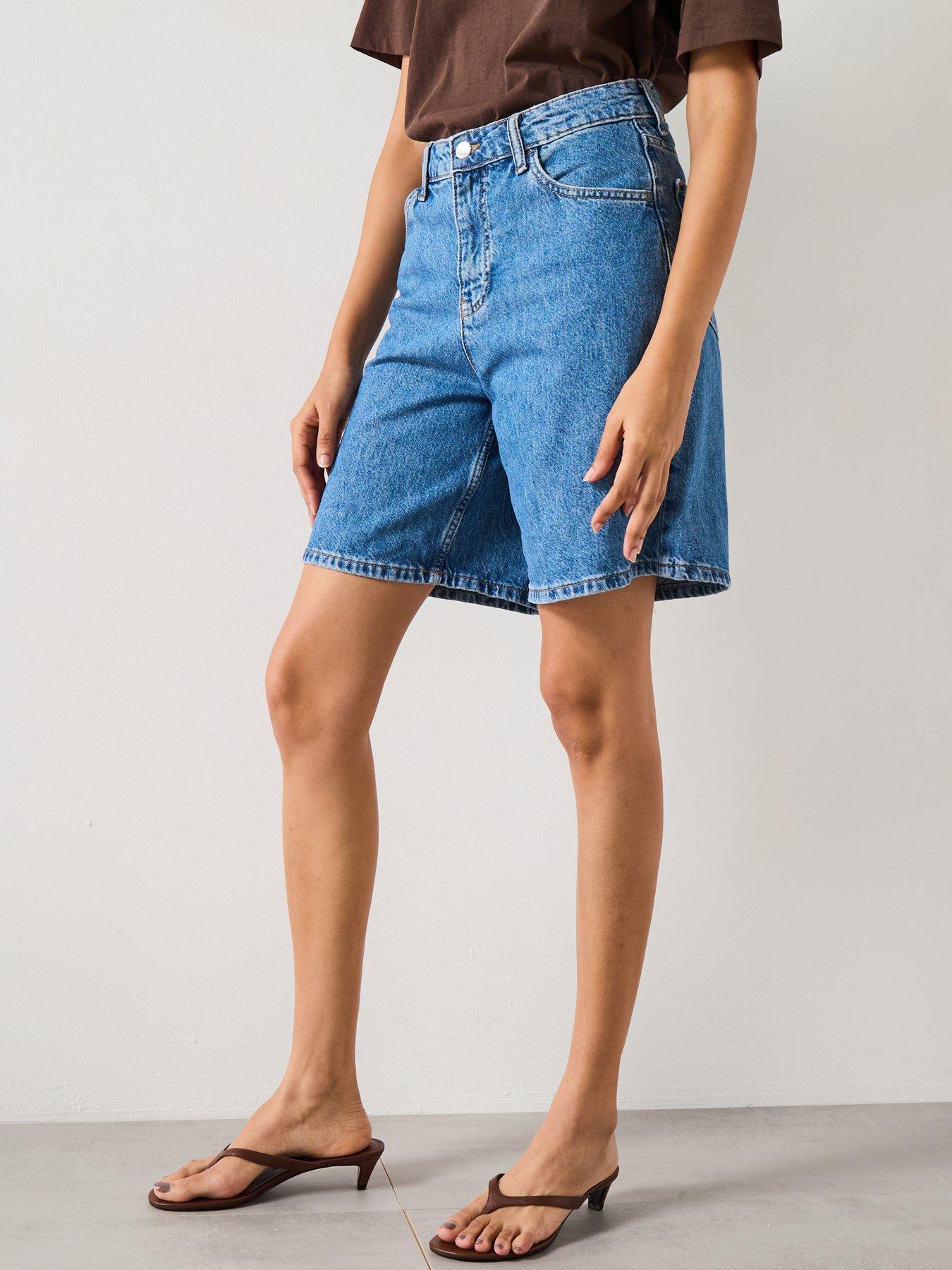 Mango Bermuda Shorts Camilla - Blue