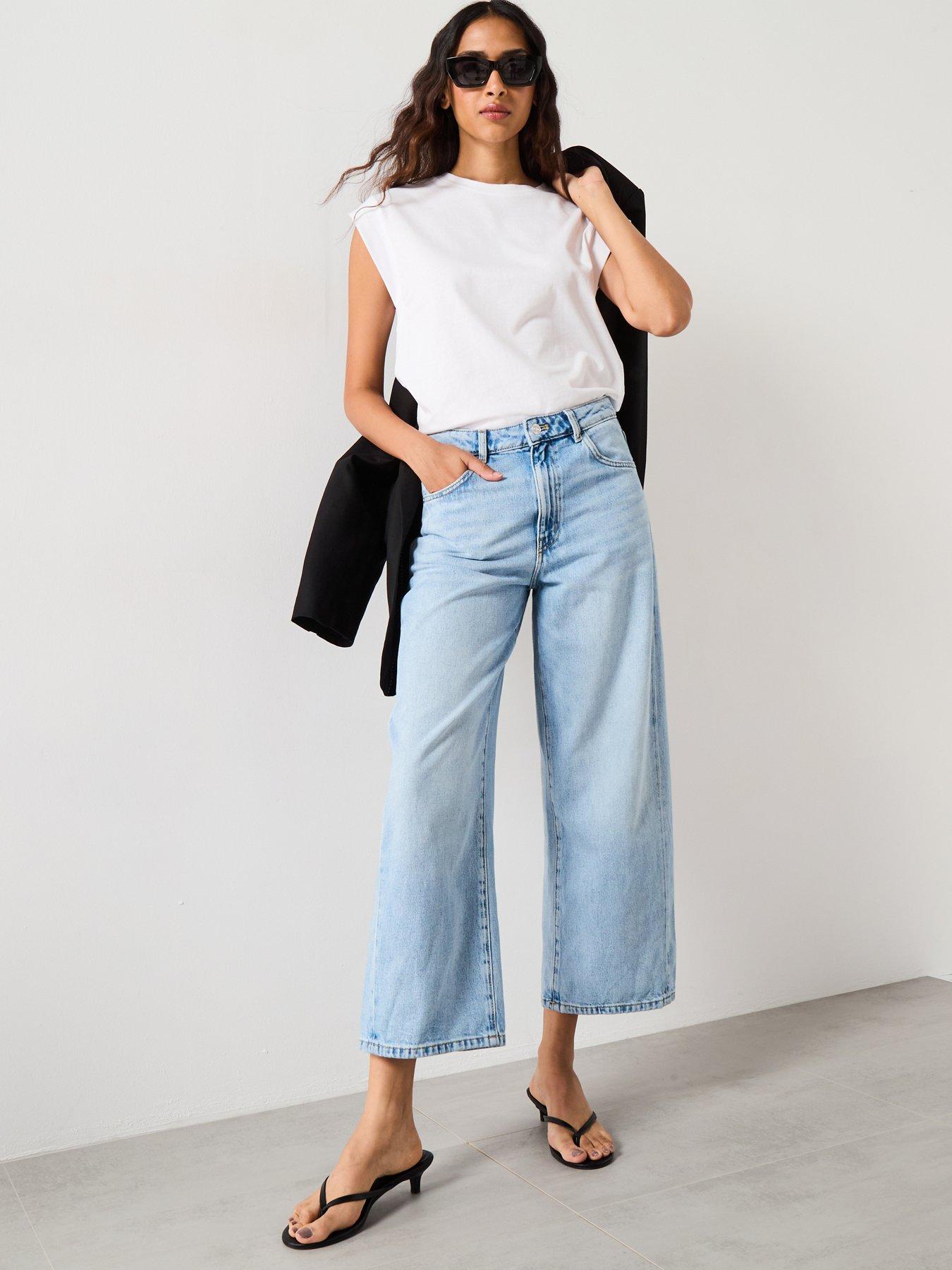 Image 3 of 6 of Mango Tapered Jeans - Blue