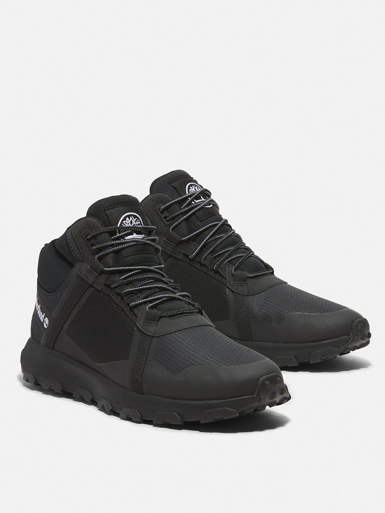 Image 2 of 7 of Timberland Winsol Trail Waterproof Lace Up Boot- Black