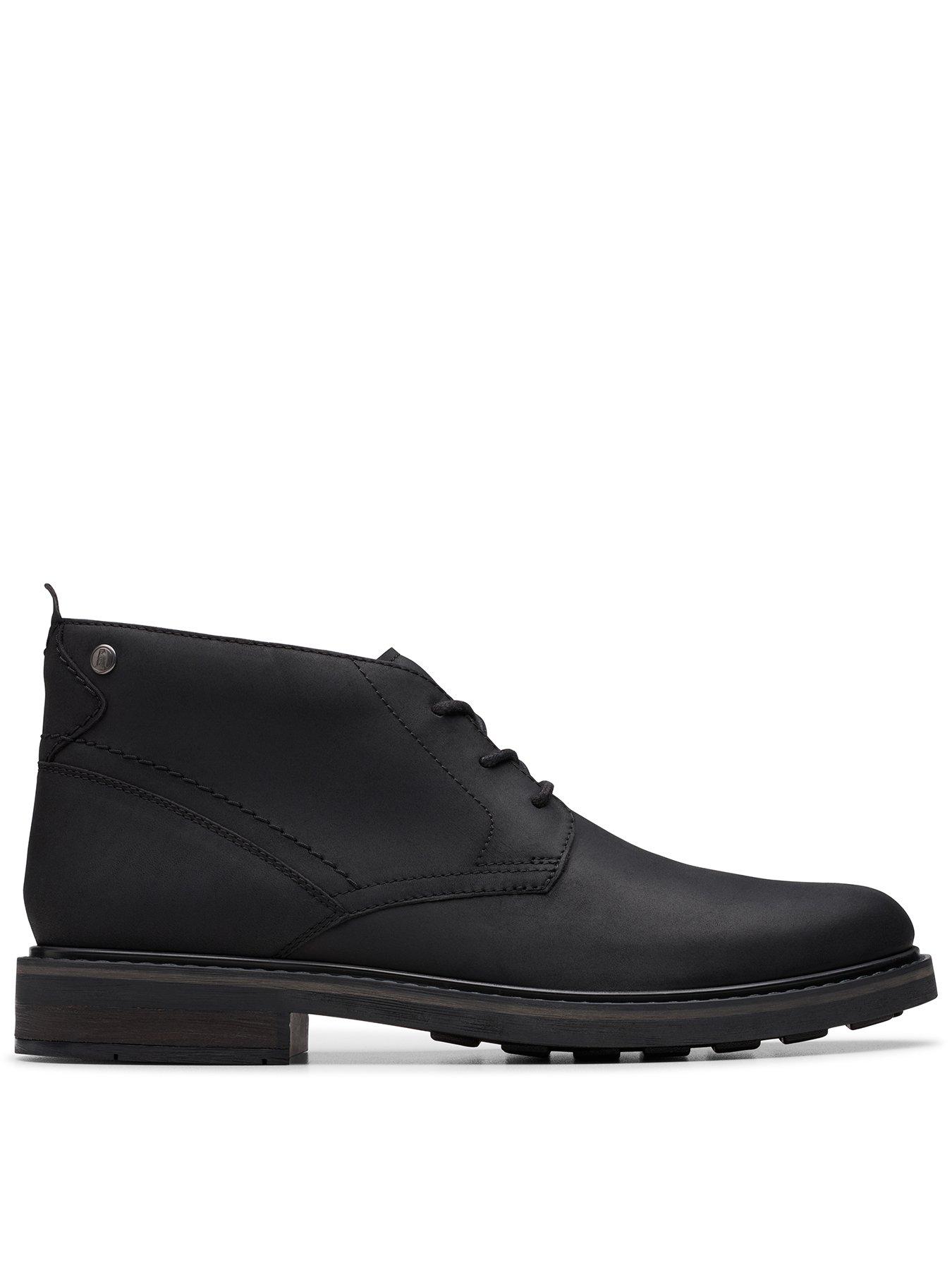 undefined Newford Mid Lace Up Ankle Boots-black