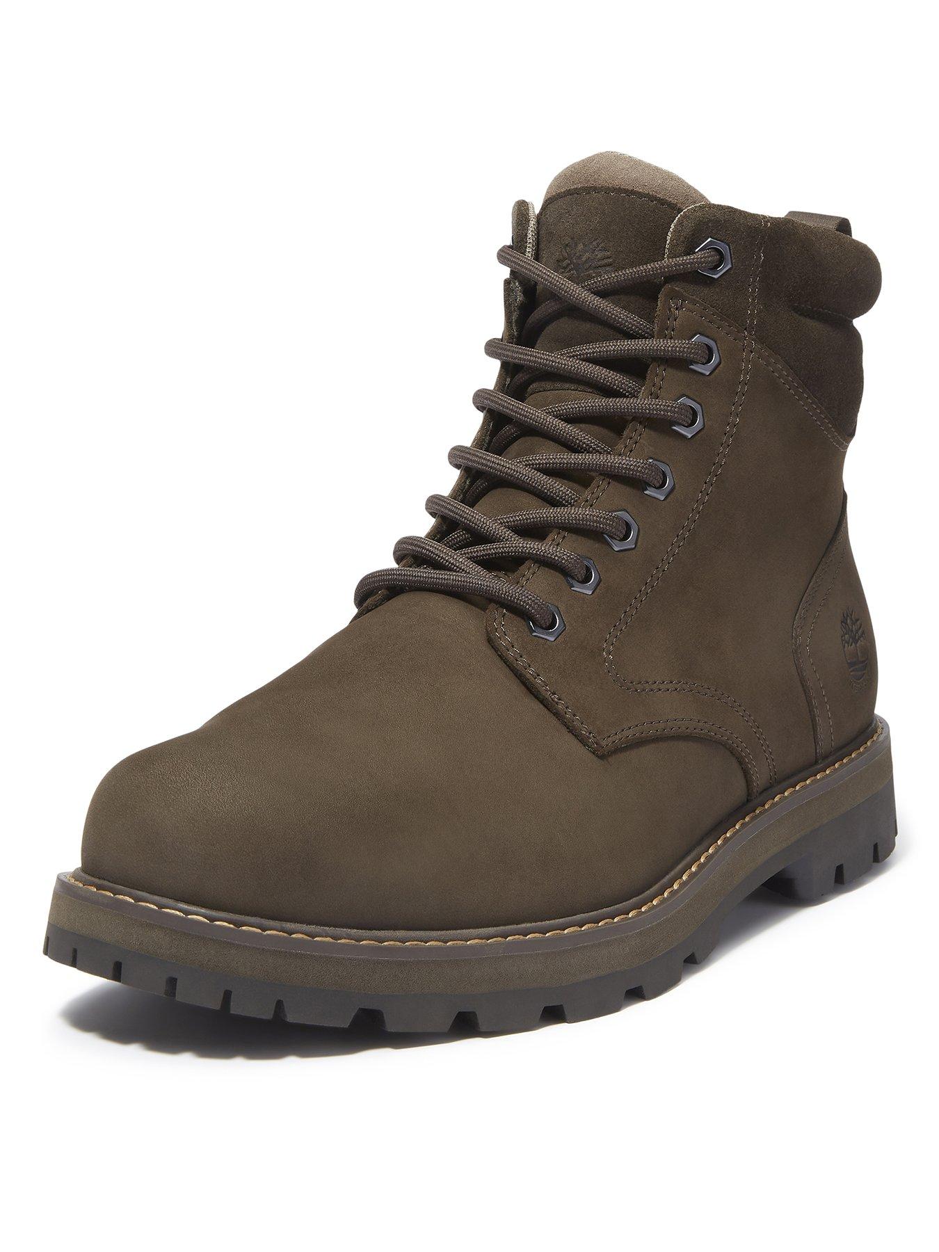 Image 2 of 7 of Timberland Britton Road Waterproof Lace Up Boots- Dark Brown