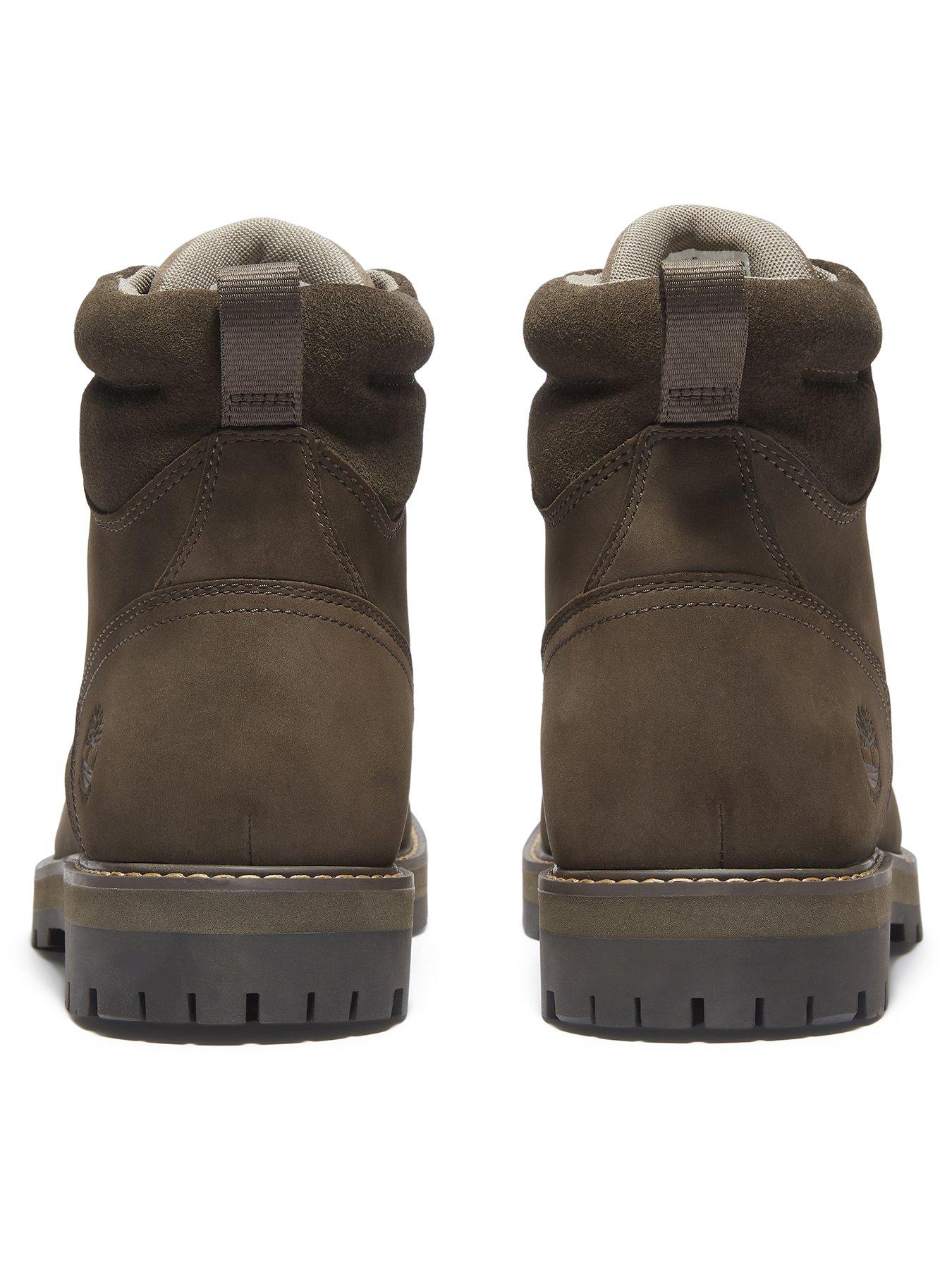 Image 3 of 7 of Timberland Britton Road Waterproof Lace Up Boots- Dark Brown