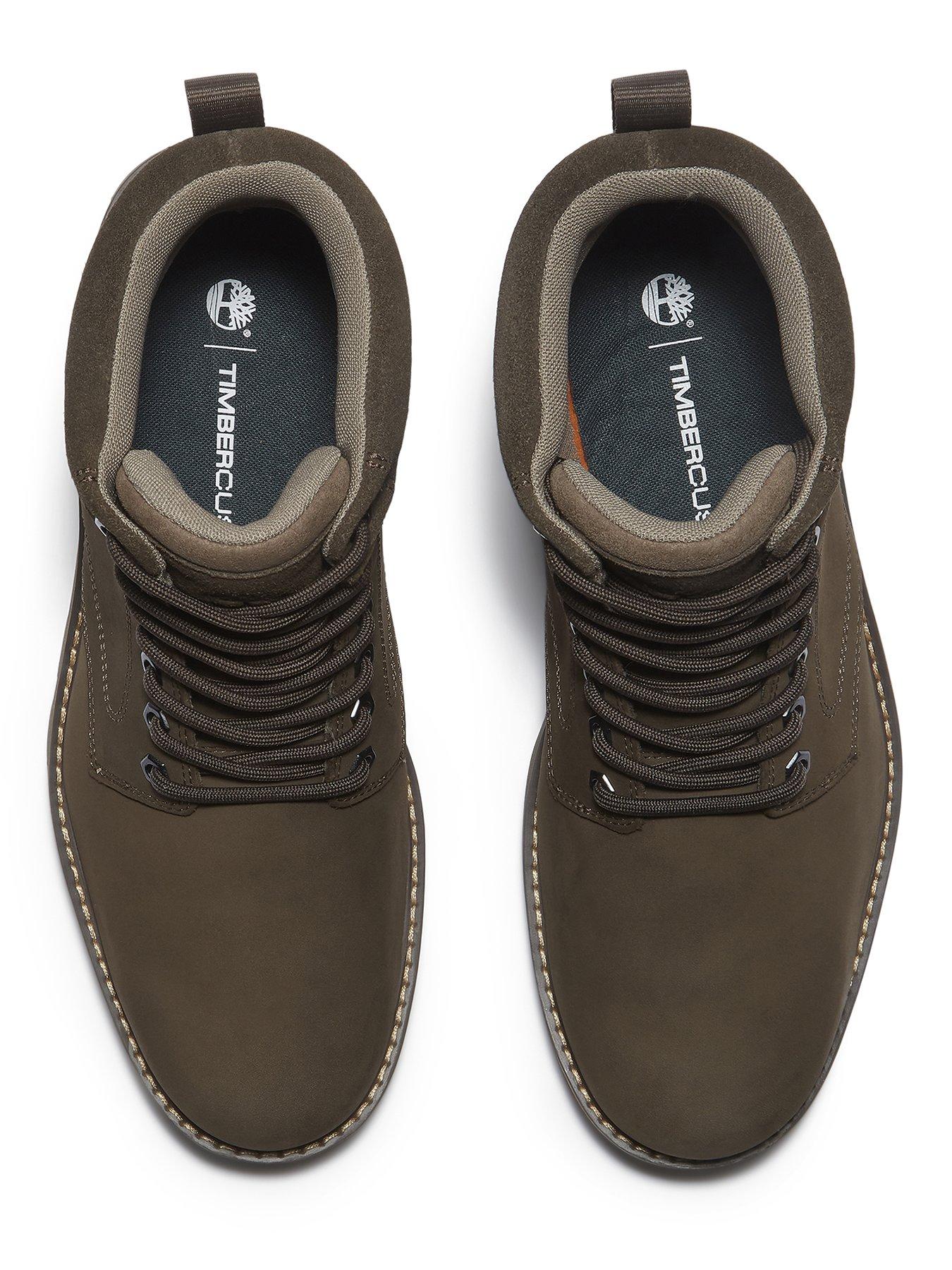  image of timberland-britton-road-waterproof-lace-up-boots--dark-brown
