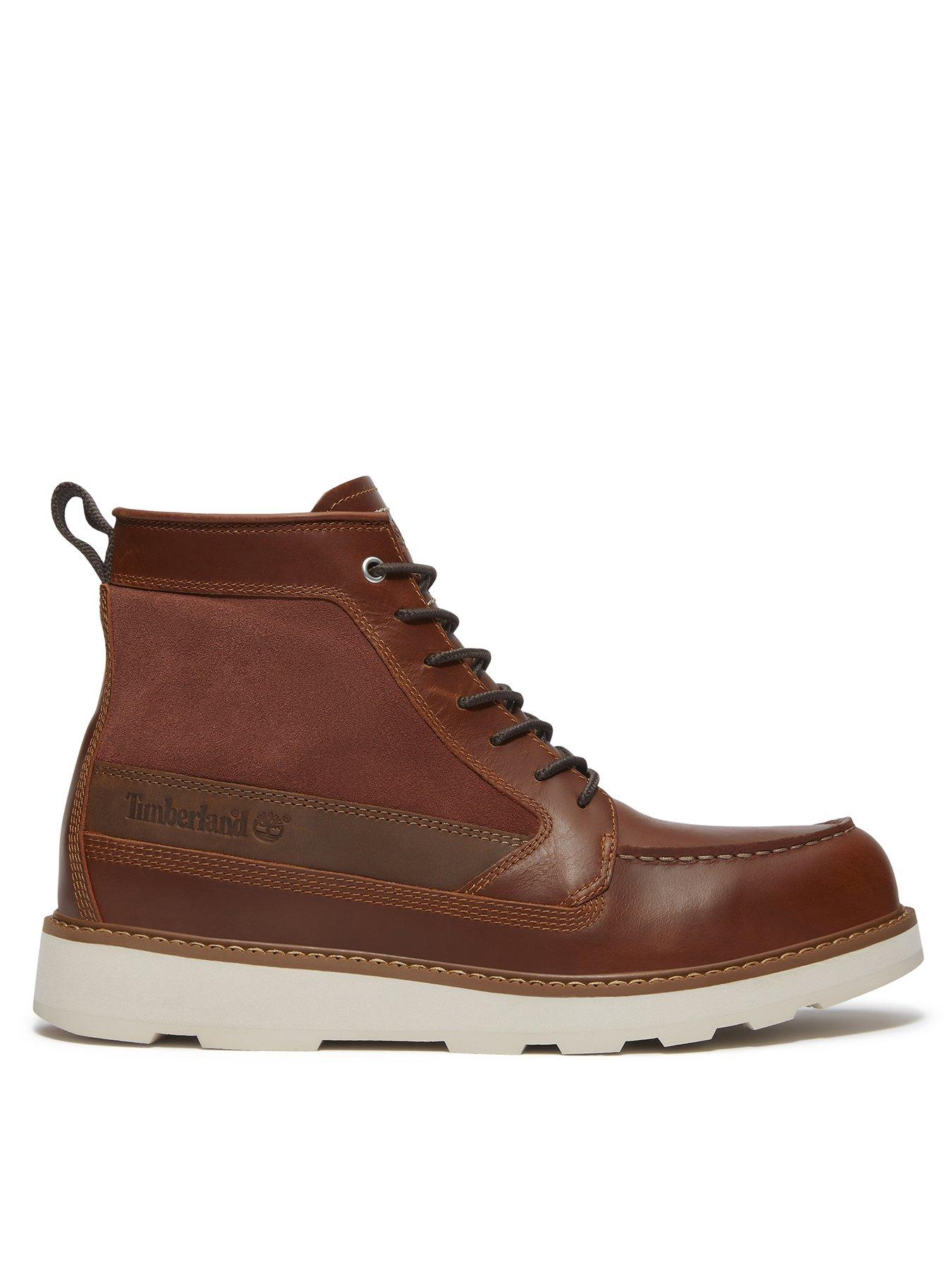 Timberland Britton Mills Casual Waterproof Chukka Boots-dark Brown