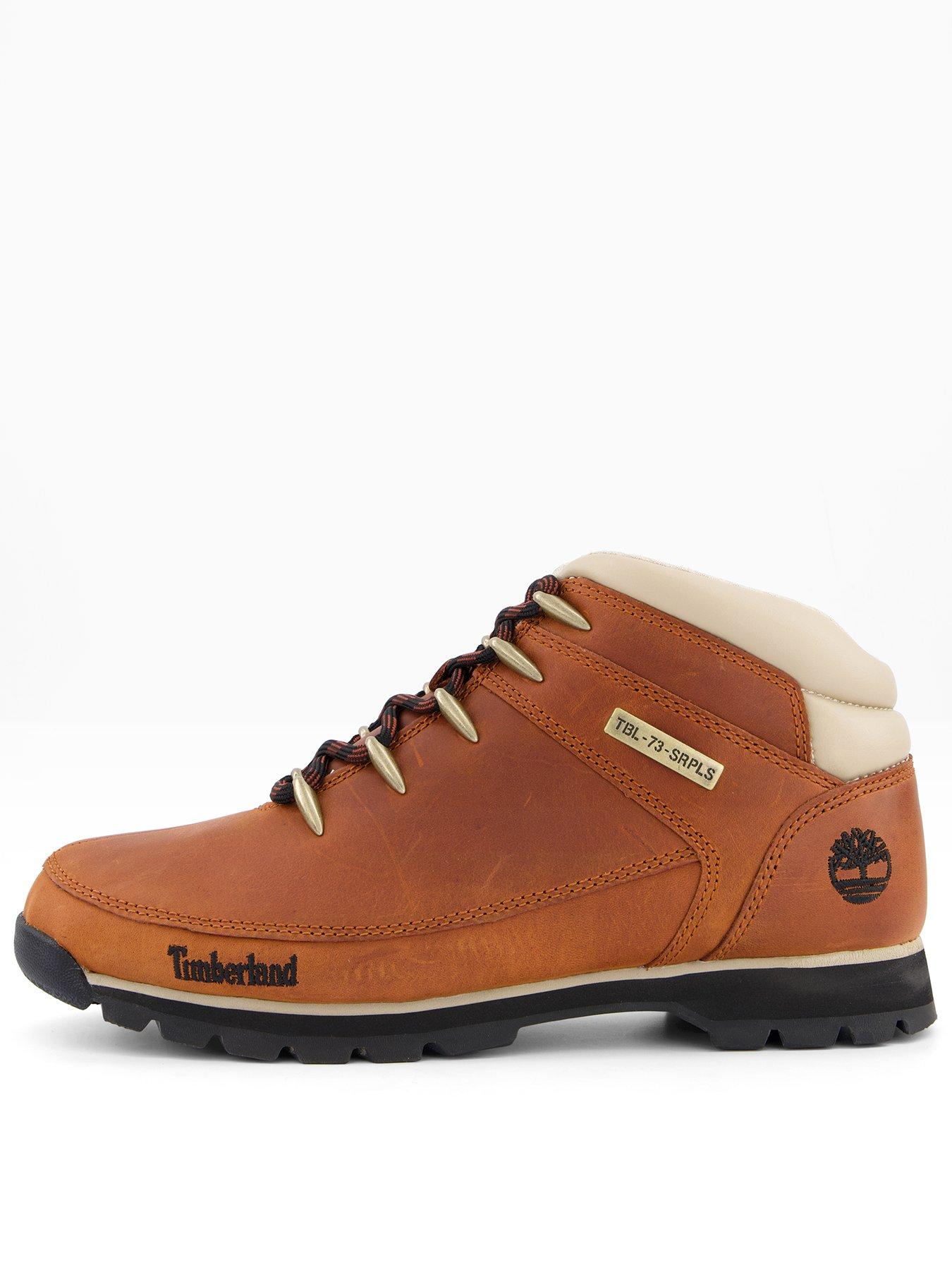 Image 1 of 7 of Timberland Timberland Euro Sprint Mid Hiker Boots-brown