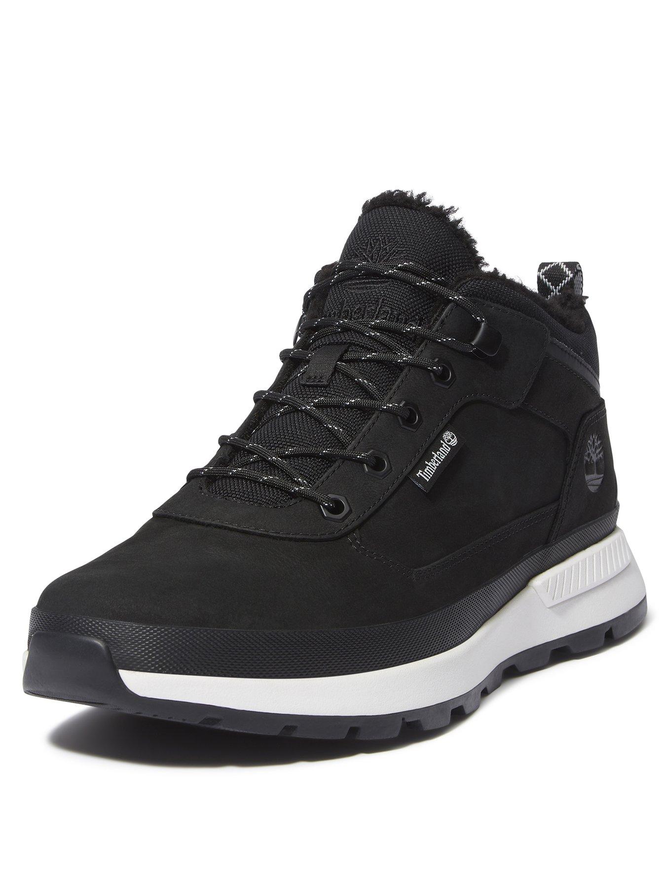 Image 2 of 7 of Timberland Field Trekker Lined Low Lace Up Boots- Black