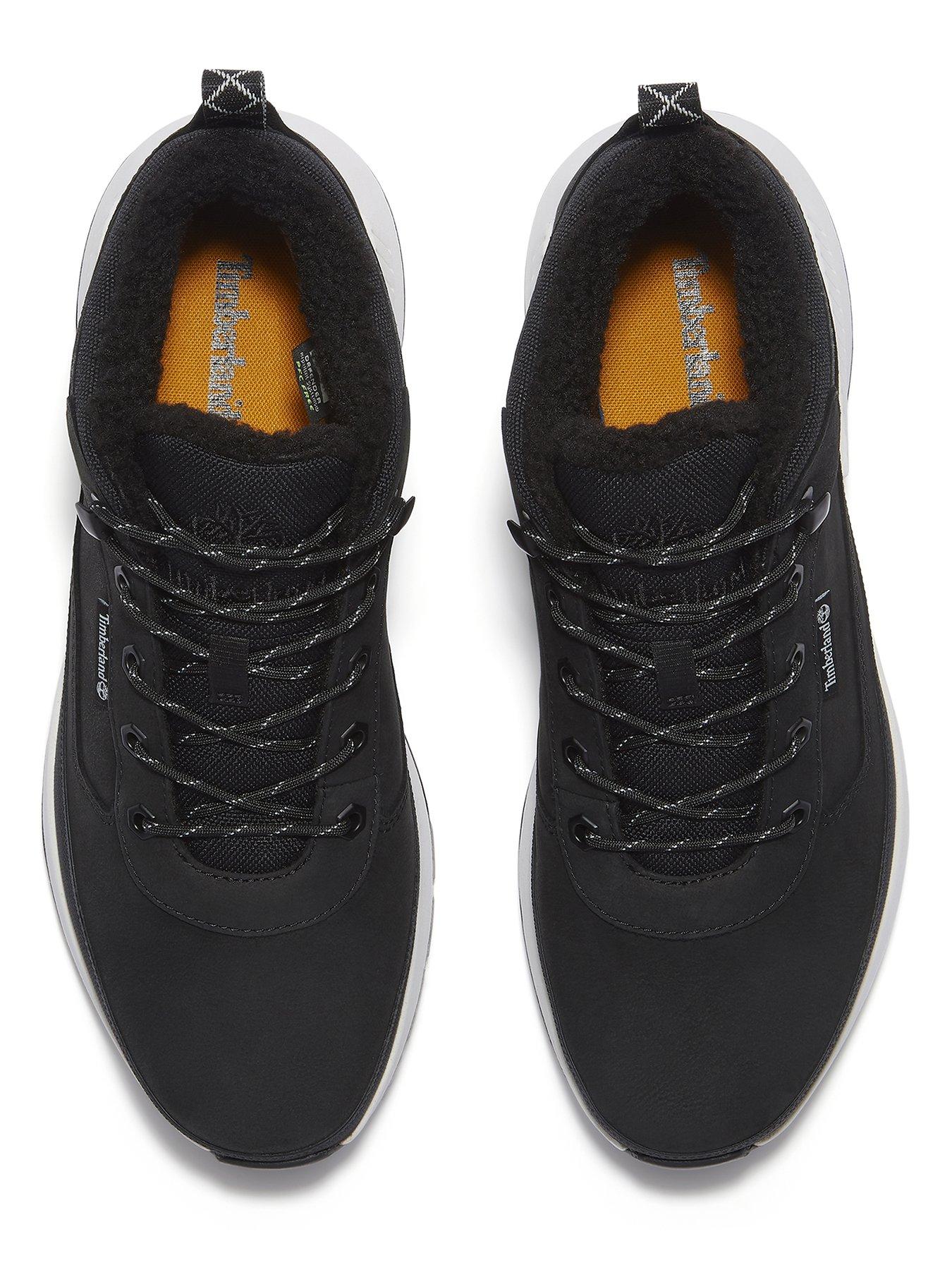  image of timberland-field-trekker-lined-low-lace-up-boots--black