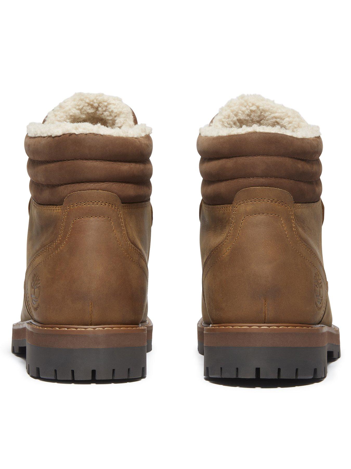  image of timberland-britton-road-lined-waterproof-lace-up-boots--brown