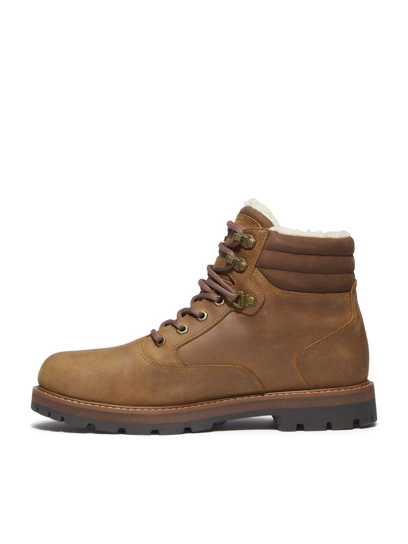  image of timberland-britton-road-lined-waterproof-lace-up-boots--brown