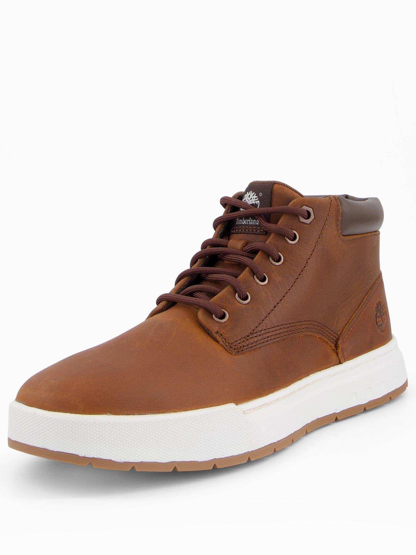 Image 2 of 8 of Timberland Maple Grove Mid Lace Up Boots-brown