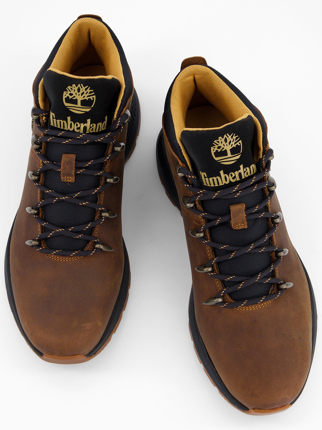  image of timberland-sprint-trekker-mid-lace-up-boots--dark-brown