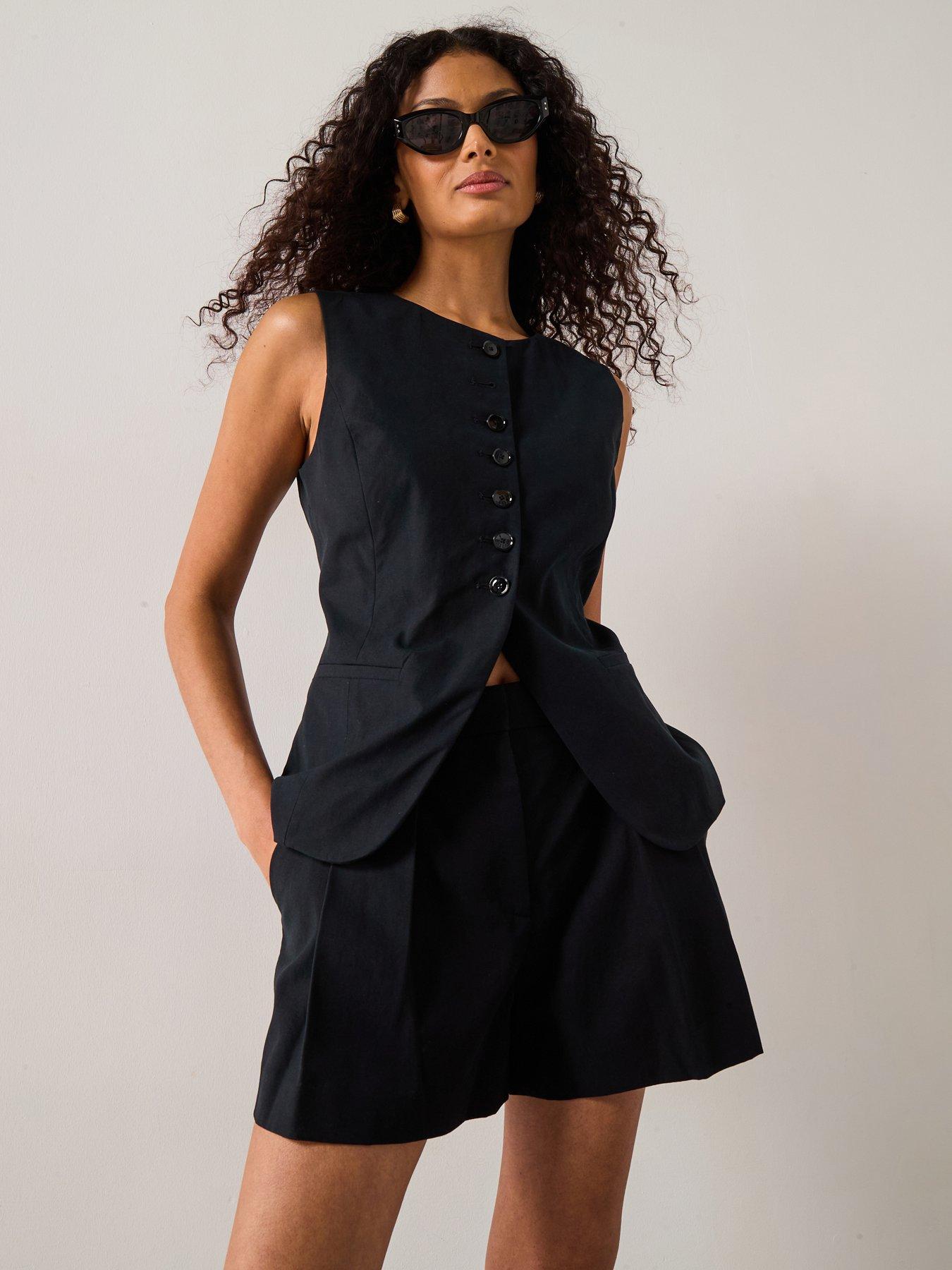 undefined Suit Waistcoat With Buttons